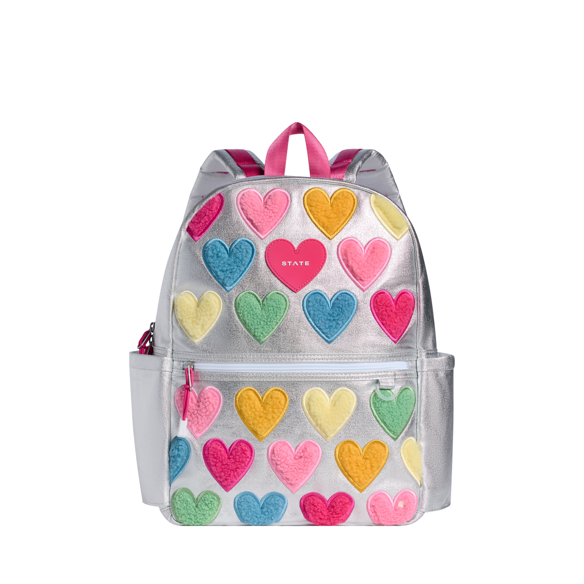 Kane Backpack- Happy Fuzzy Hearts