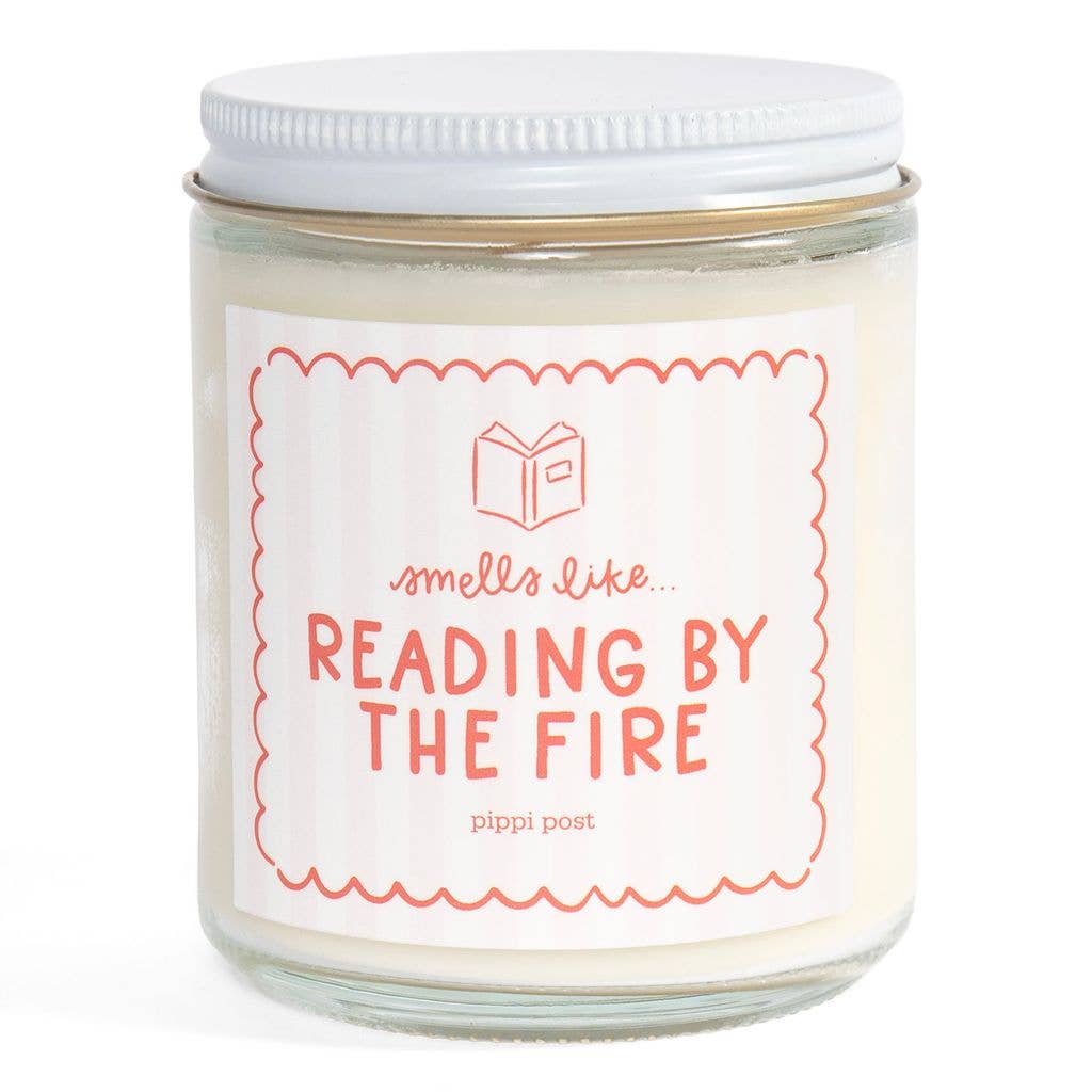 Reading by the Fire Scented Soy Hand-Poured Candle