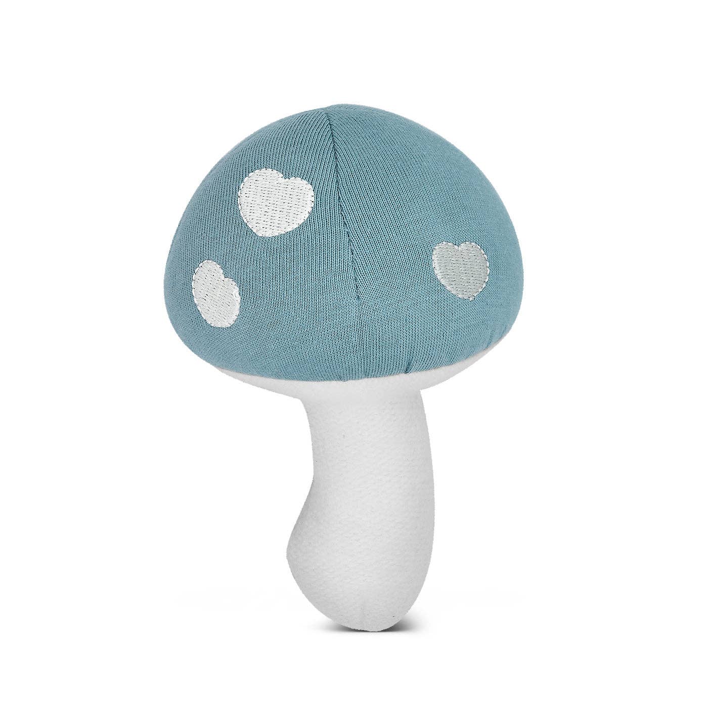 Mushroom Rattle - Teal