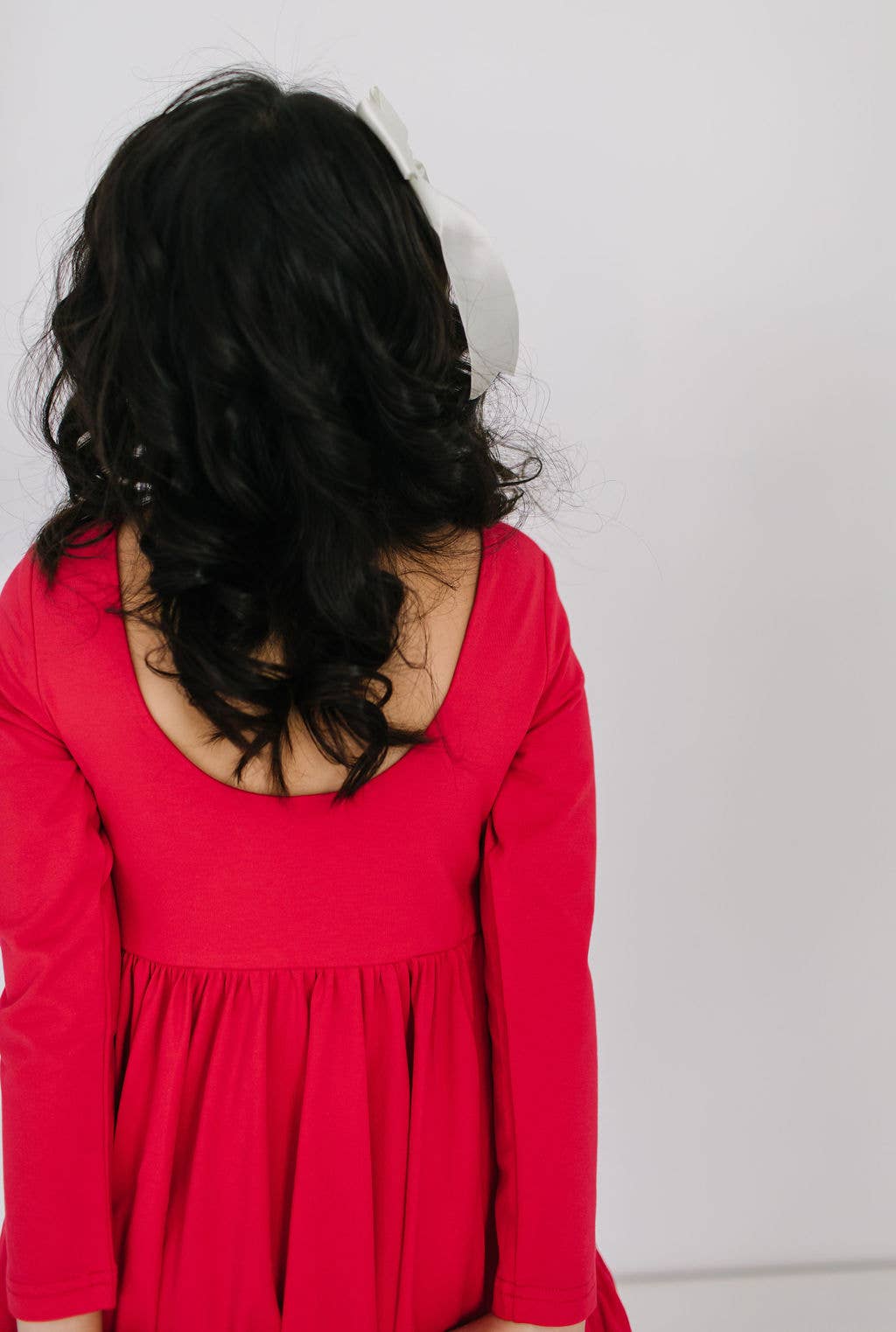 Gwendolyn Ruffle Dress- Scarlet