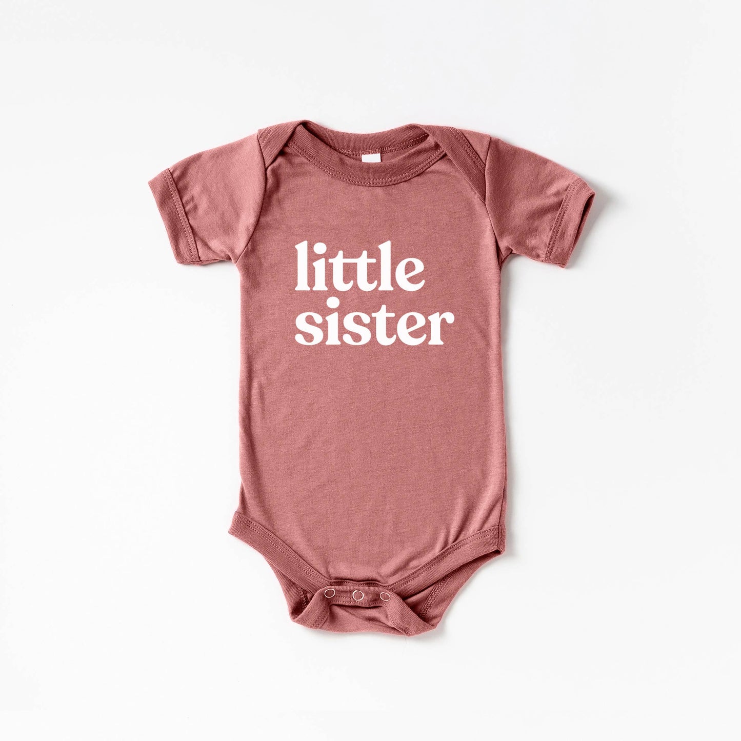 Little Sister Modern Baby Bodysuit