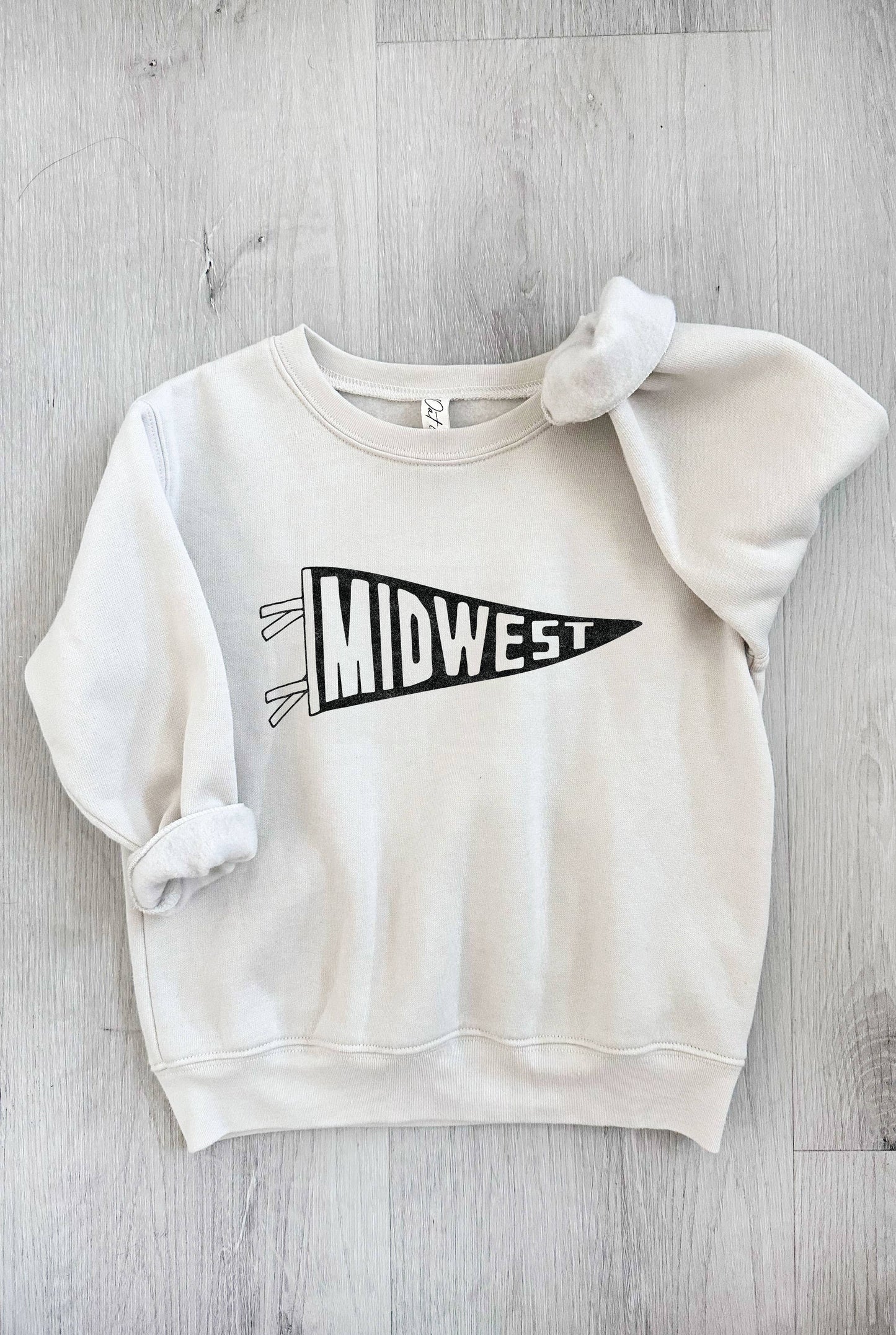 Midwest Pennant Toddler Graphic Sweatshirt