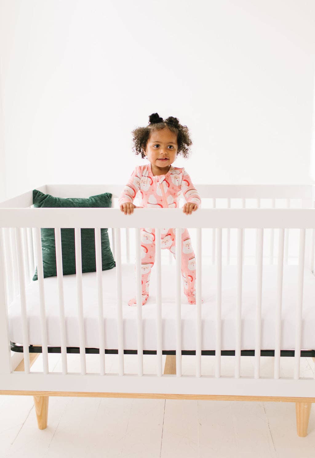 Zippy Bamboo Baby Pajama- Santa Cocoa