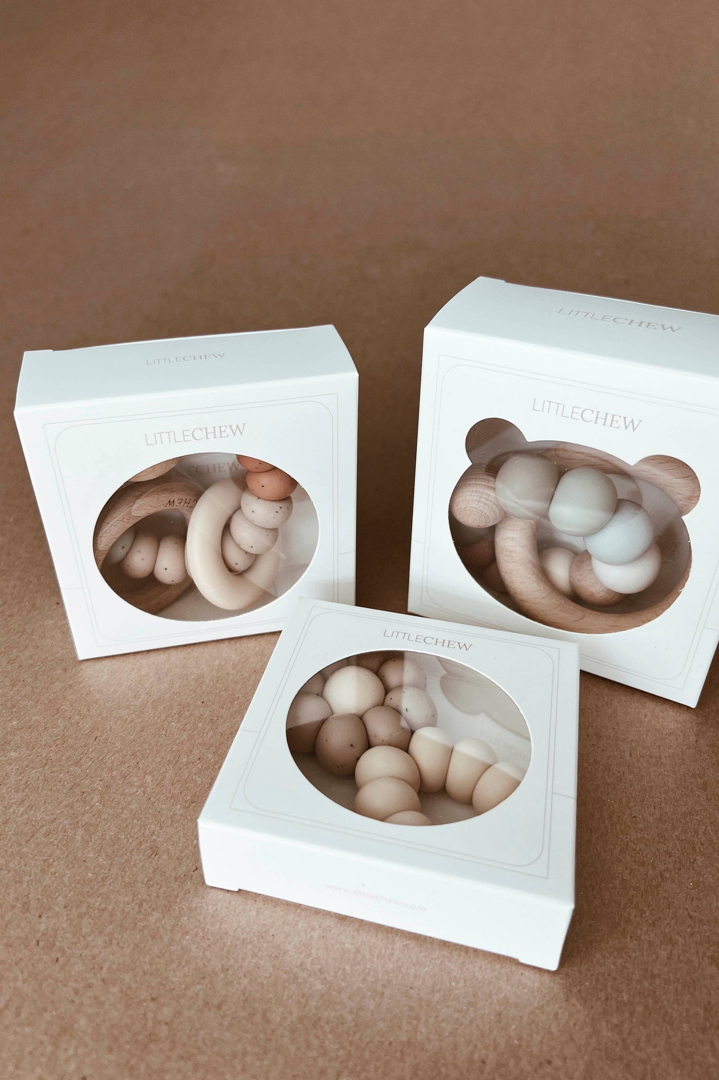 Freezer Teether - Chamomile & Blush