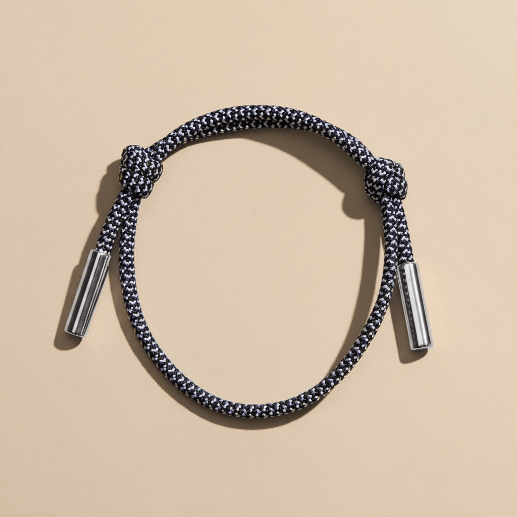 Black & White Paracord Bracelet