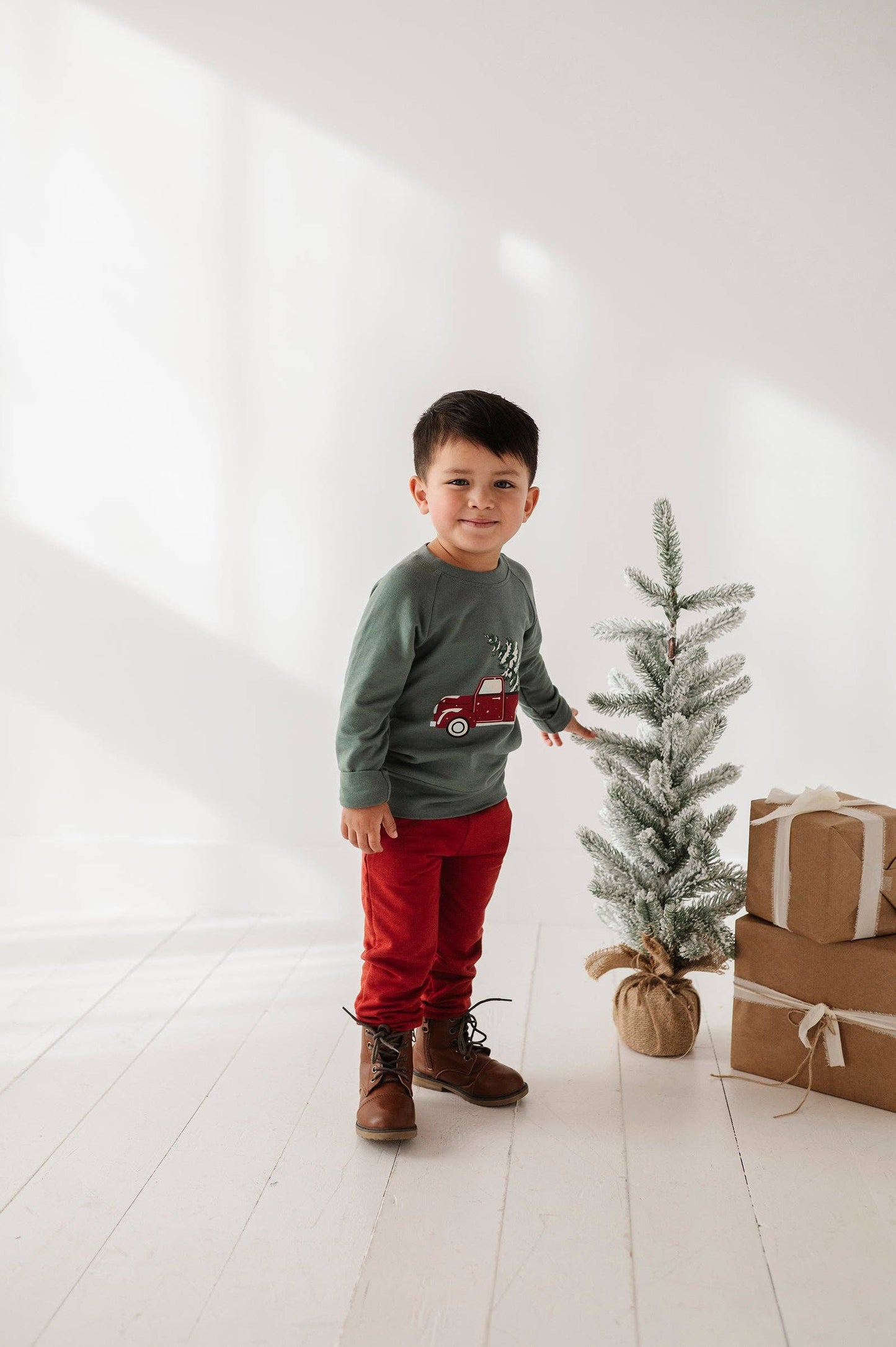 Raglan Holiday Sweatshirt