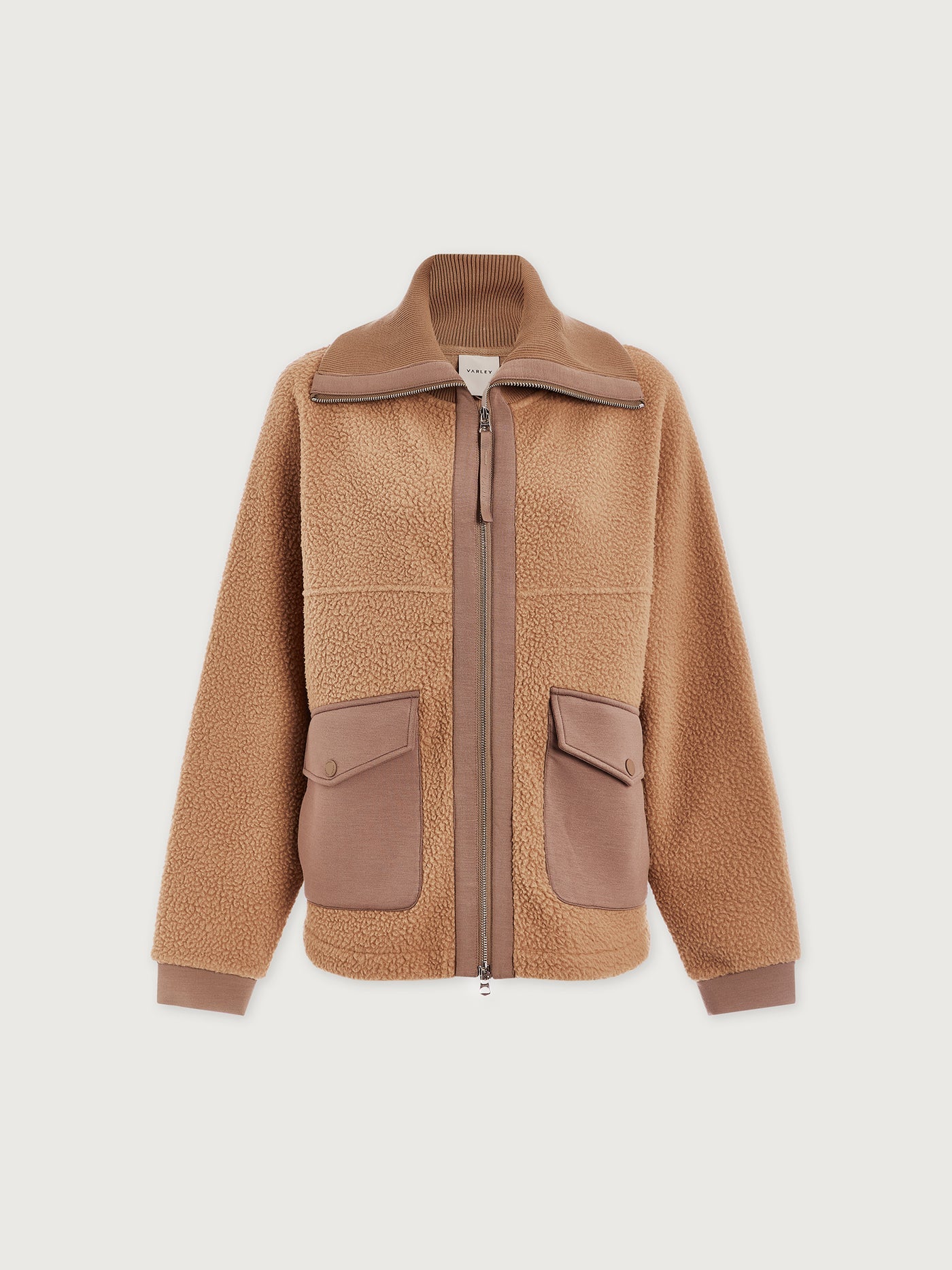 Eleanor Patch Pocket Fleece- Chanterelle