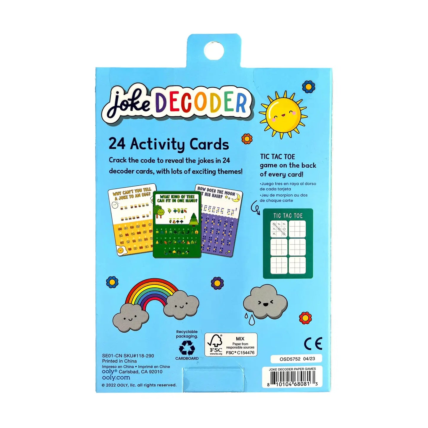 Joke Decoder Activity Cards - Set of 24 - Lulie