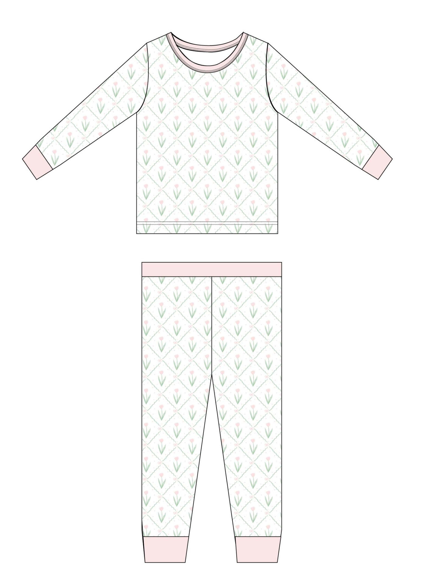 Tulip Trellis Jam Set