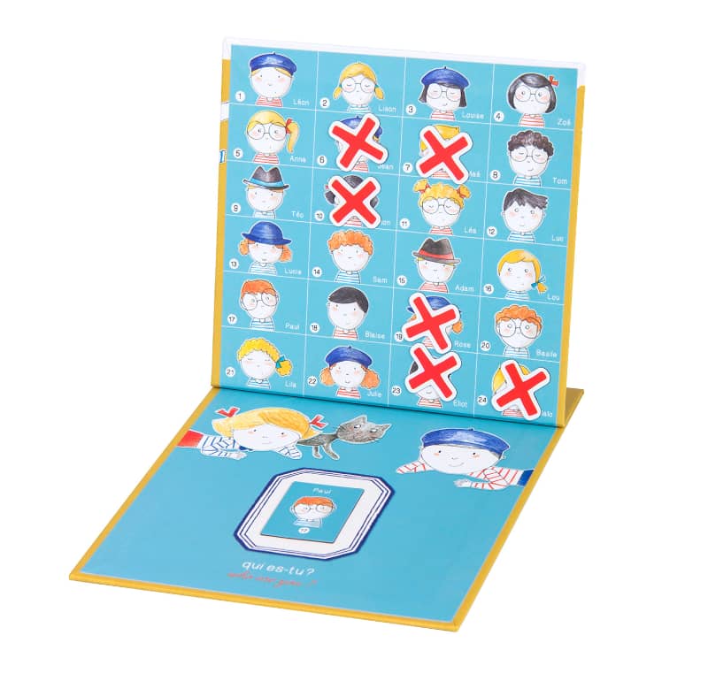 "Guess Who" Magnetic Board Game
