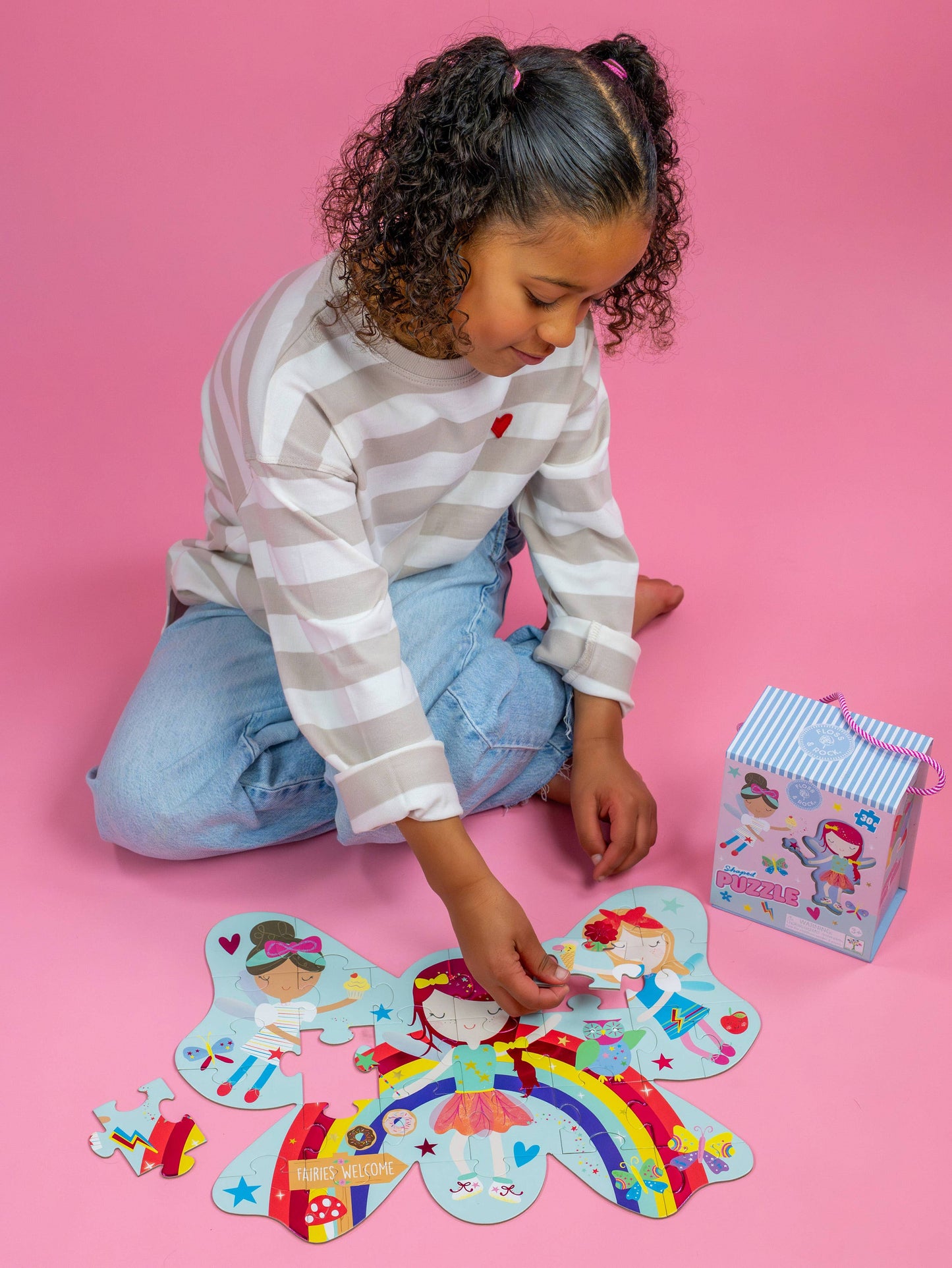 Rainbow Fairy 30pc Shaped Puzzle