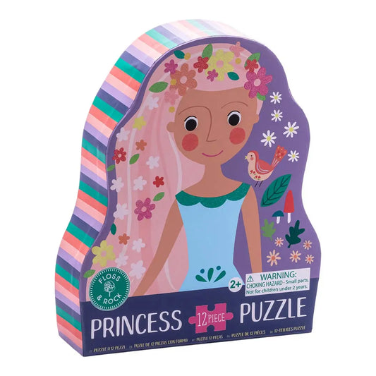 Fairy Tale 12pc Shaped Jigsaw with Shaped Box - Lulie