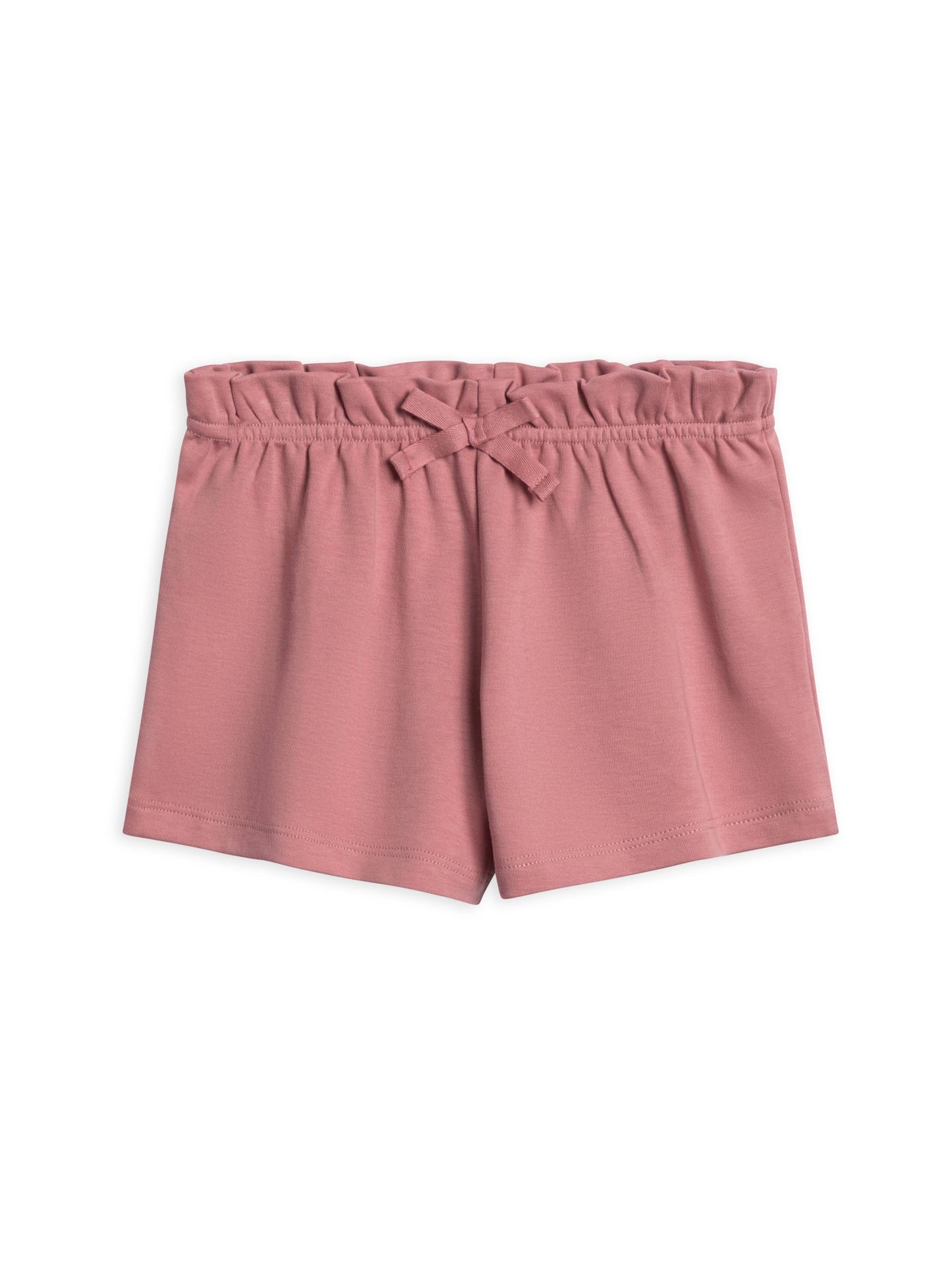 Organic Kids Fay Ruffle Waist Shorts - Punch