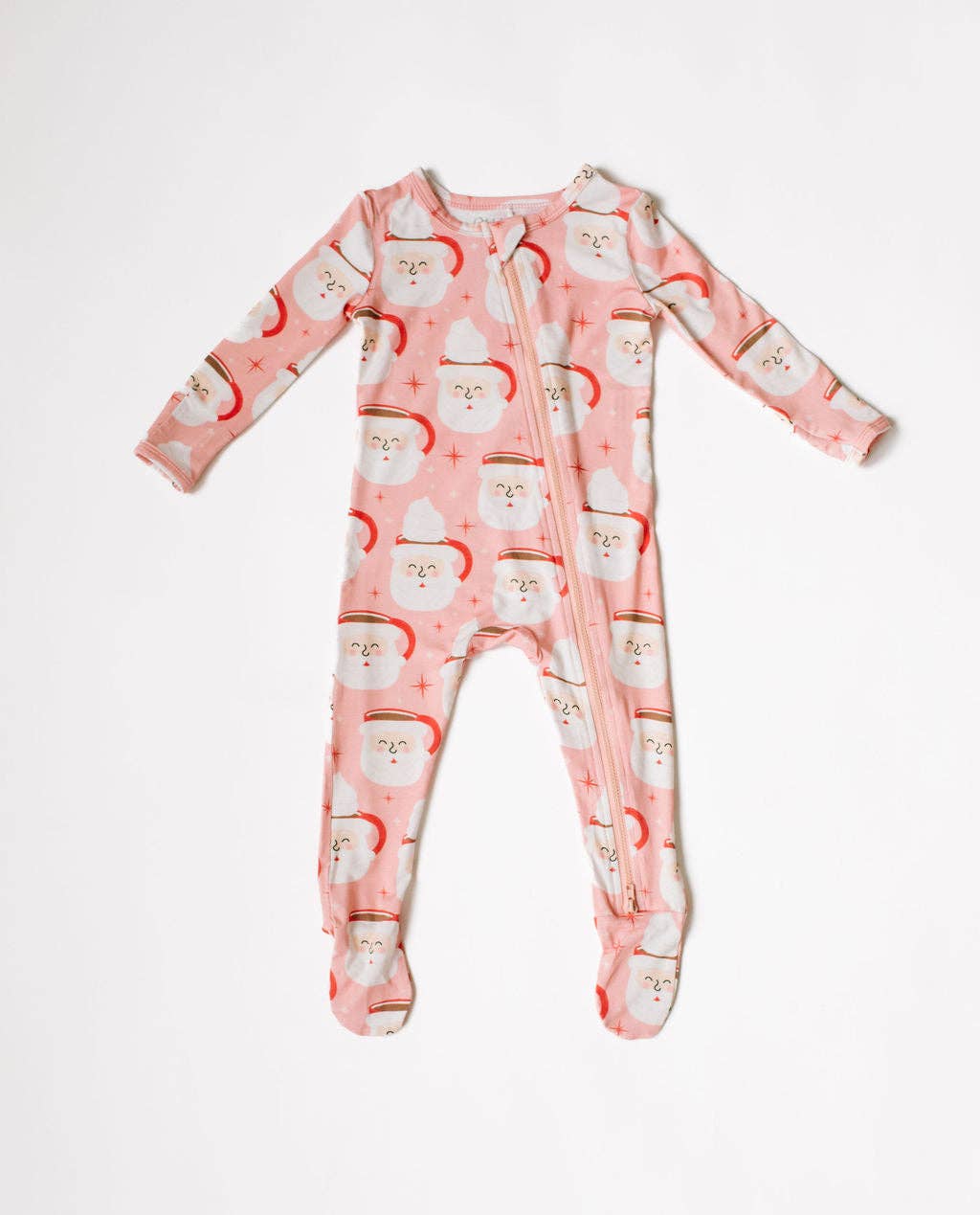 Zippy Bamboo Baby Pajama- Santa Cocoa