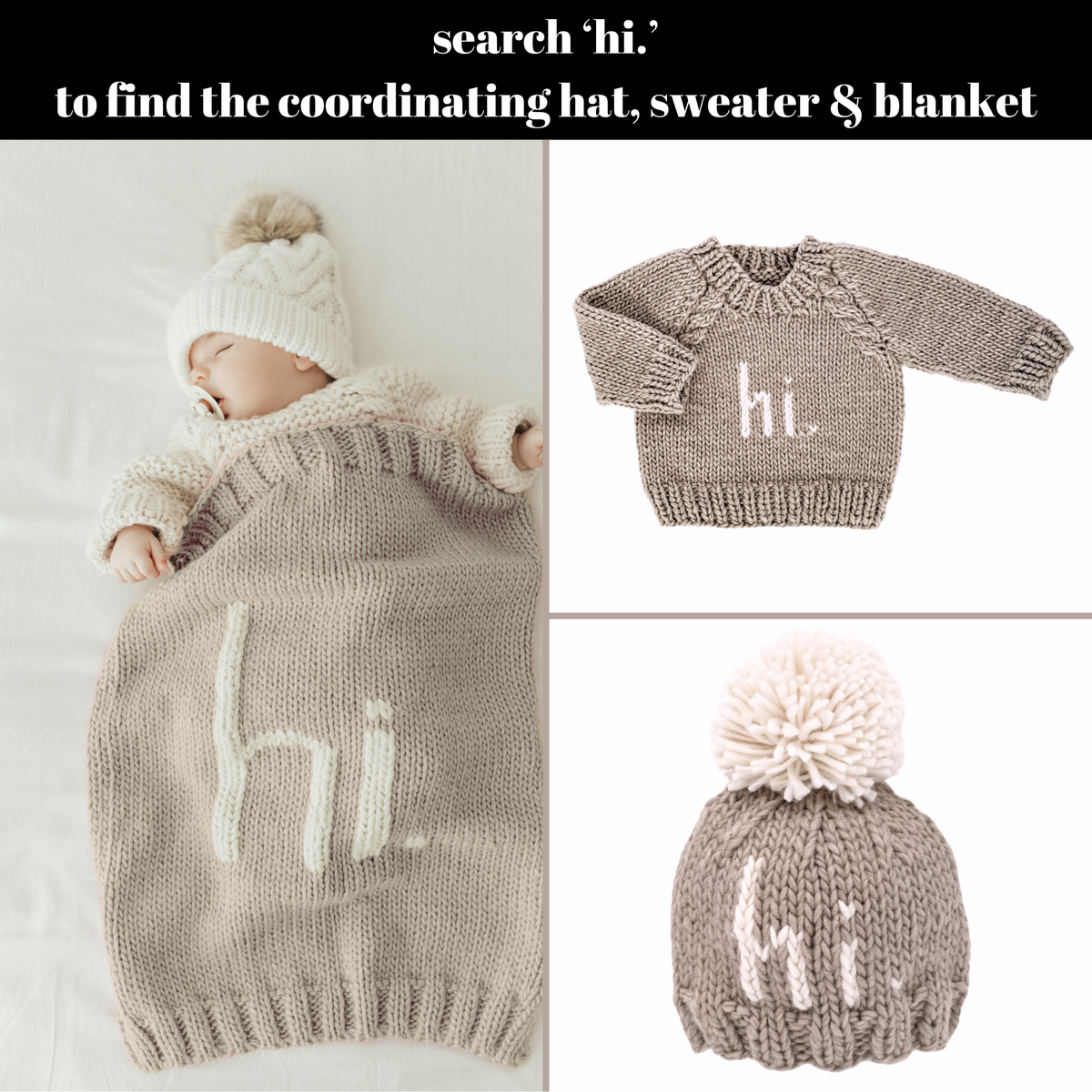 Hi. Pebble Crew Neck Sweater Baby & Toddler