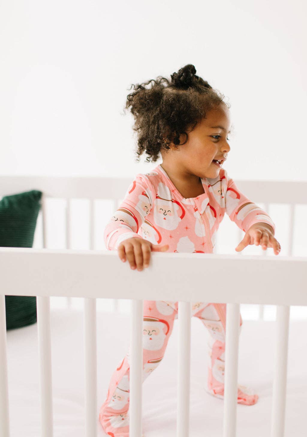 Zippy Bamboo Baby Pajama- Santa Cocoa