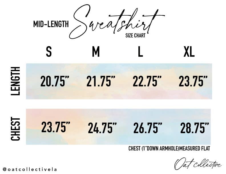 SUNSET CHASER Mid Graphic Sweatshirt