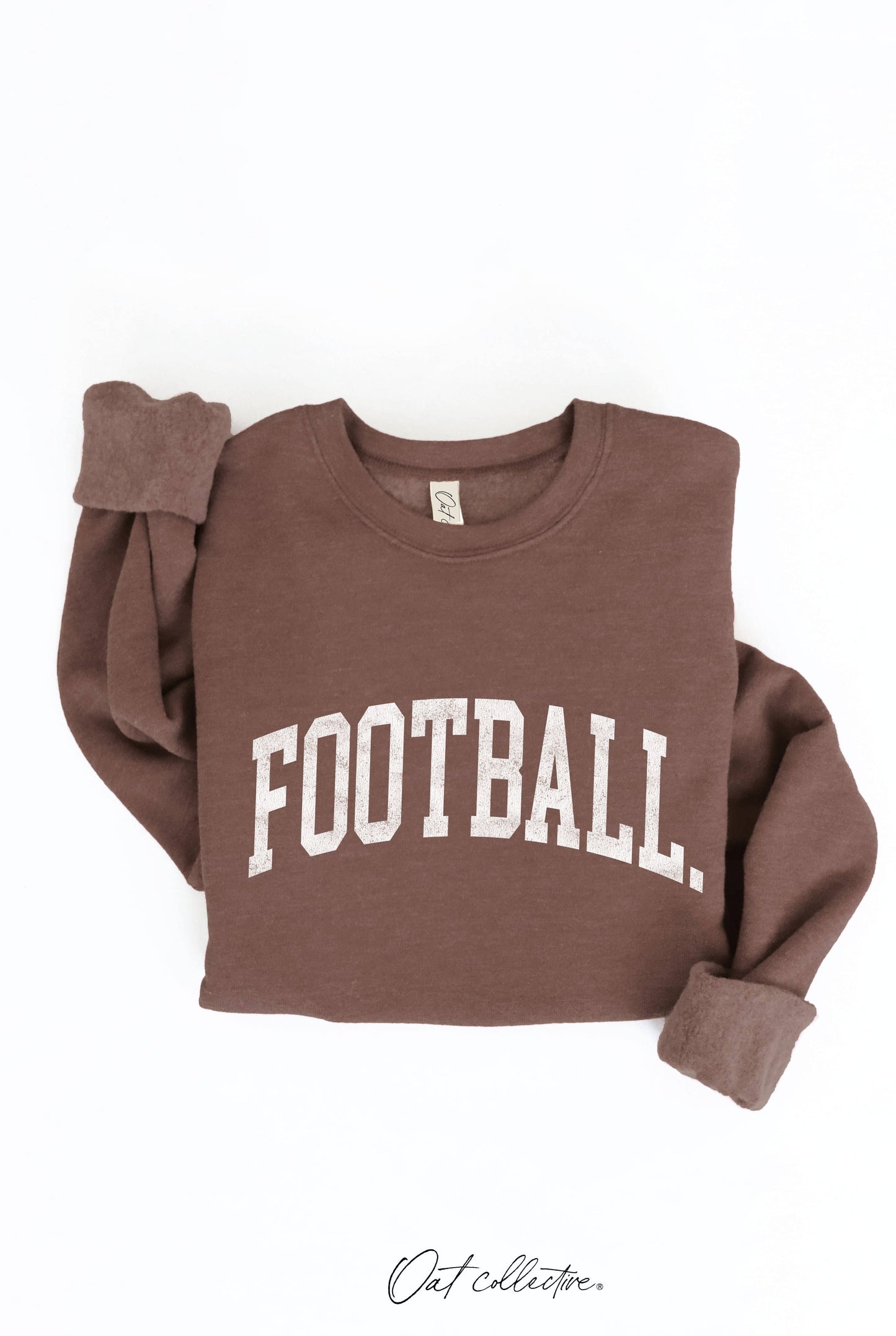 football graphic sweatshirt