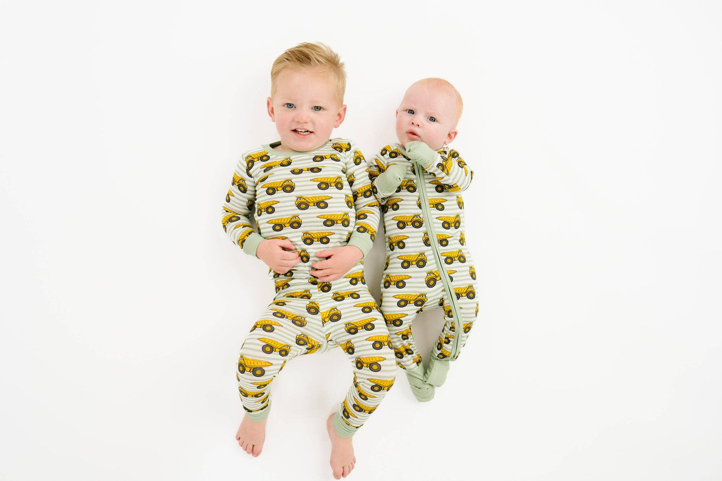 Dump Trucks Bamboo Sleeper