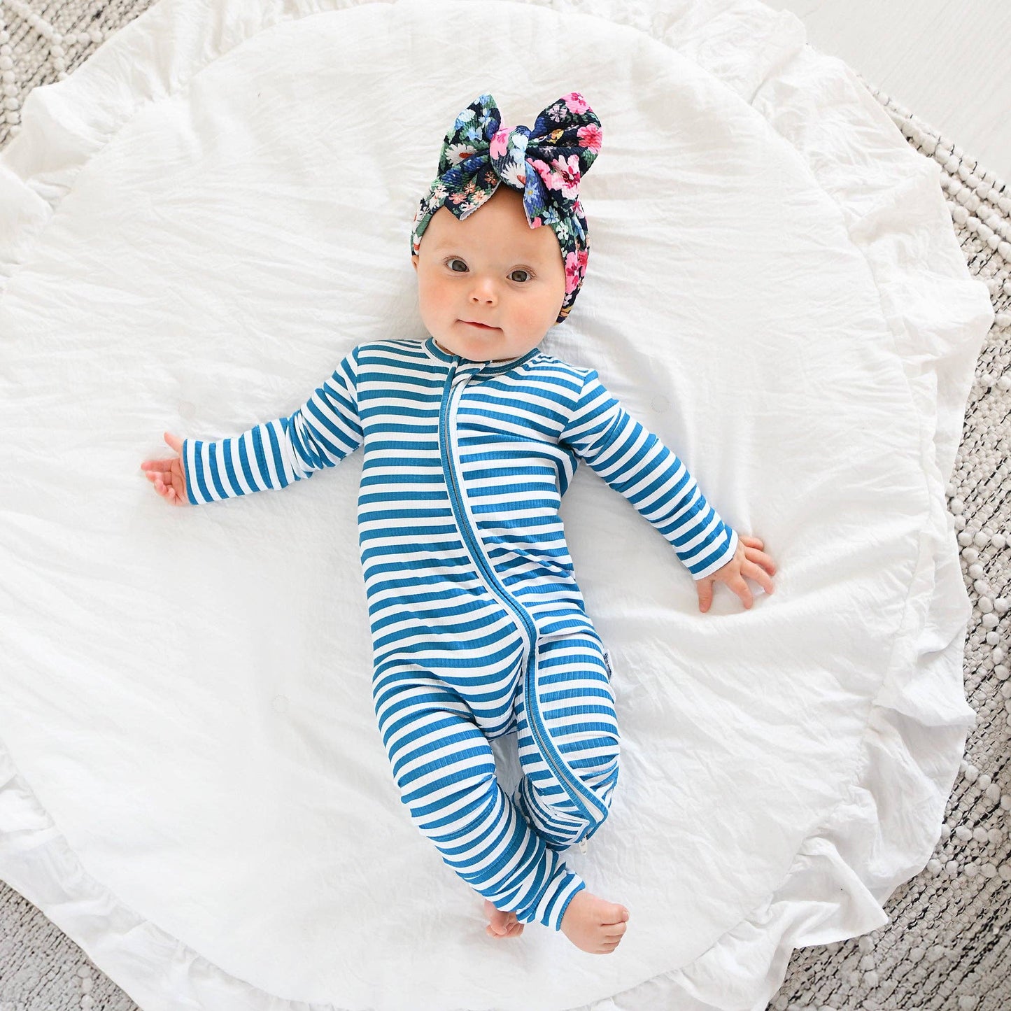 Cooper Ribbed Zip Bamboo Sleeper