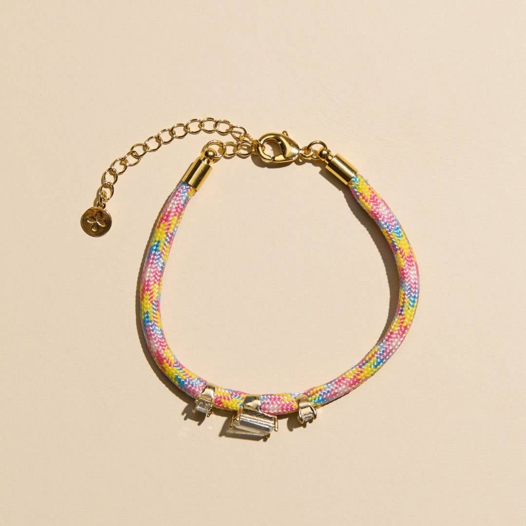 Luxe Rainbow Minimalist Paracord Bracelet