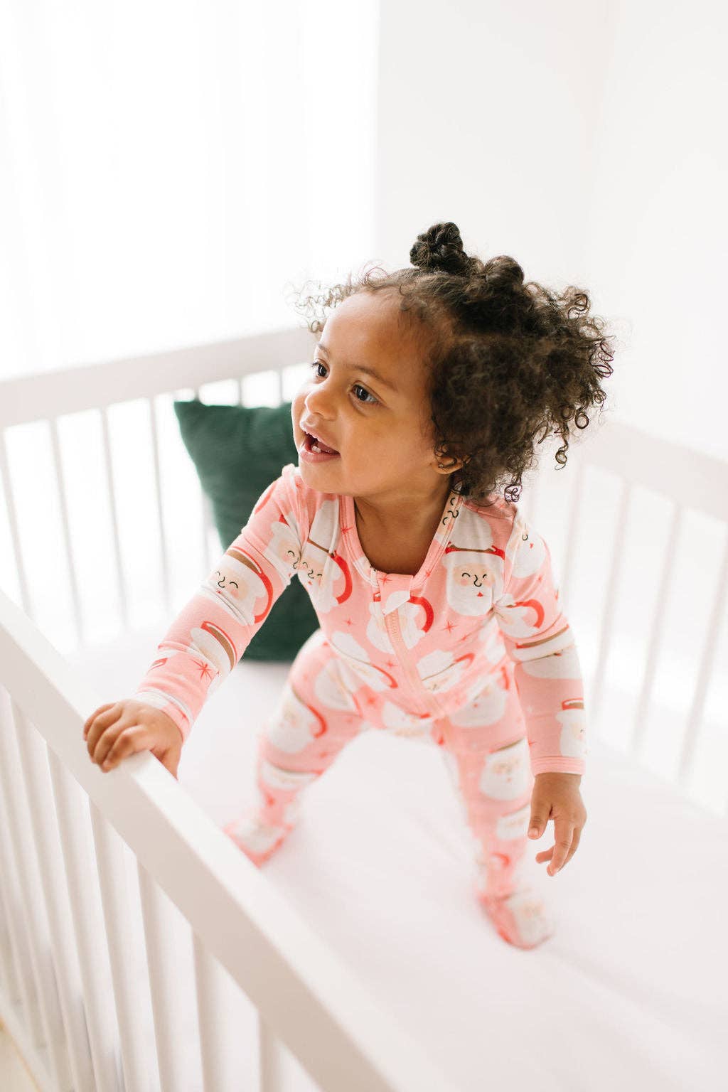 Zippy Bamboo Baby Pajama- Santa Cocoa