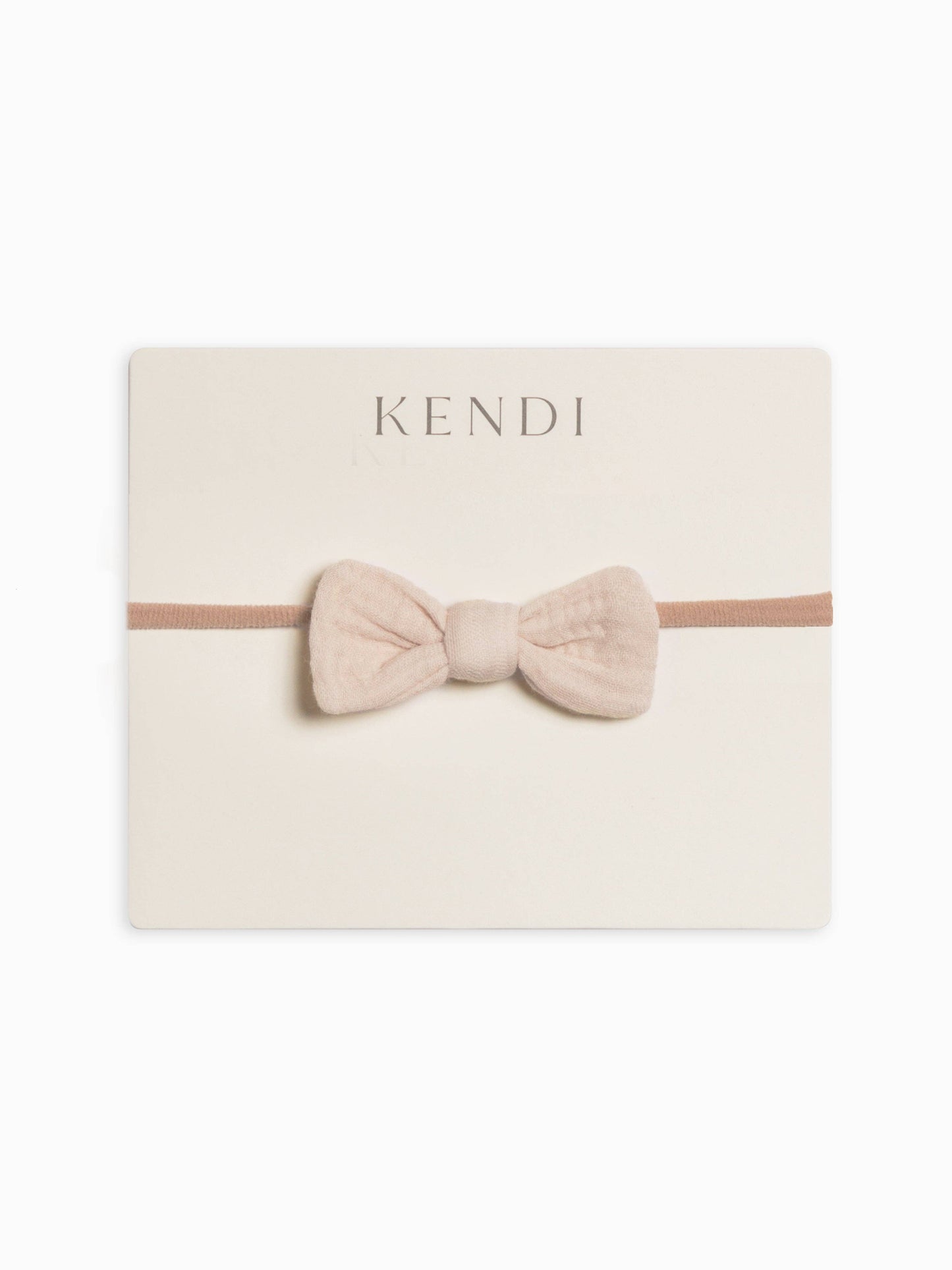Classic Muslin Dainty Bow