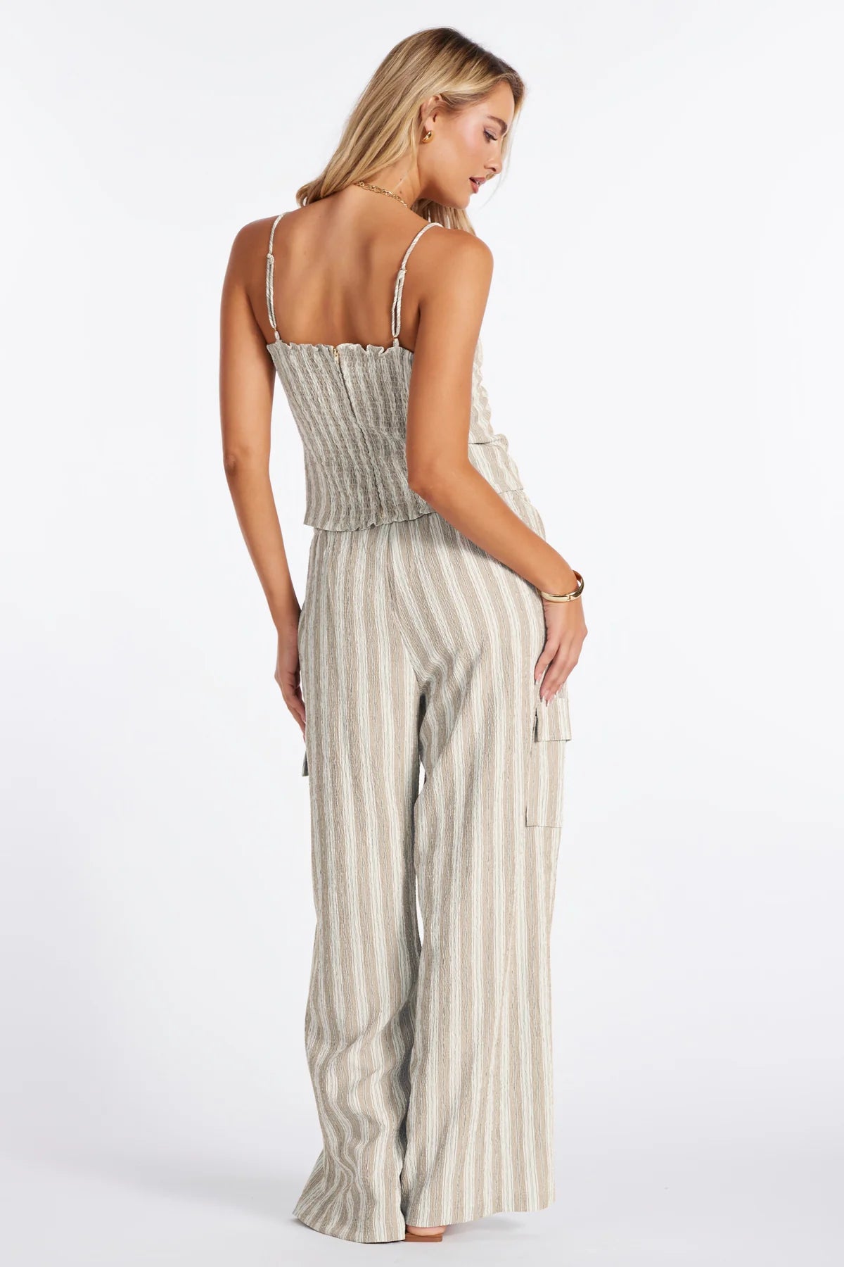 Coastal Stripe Crop Top