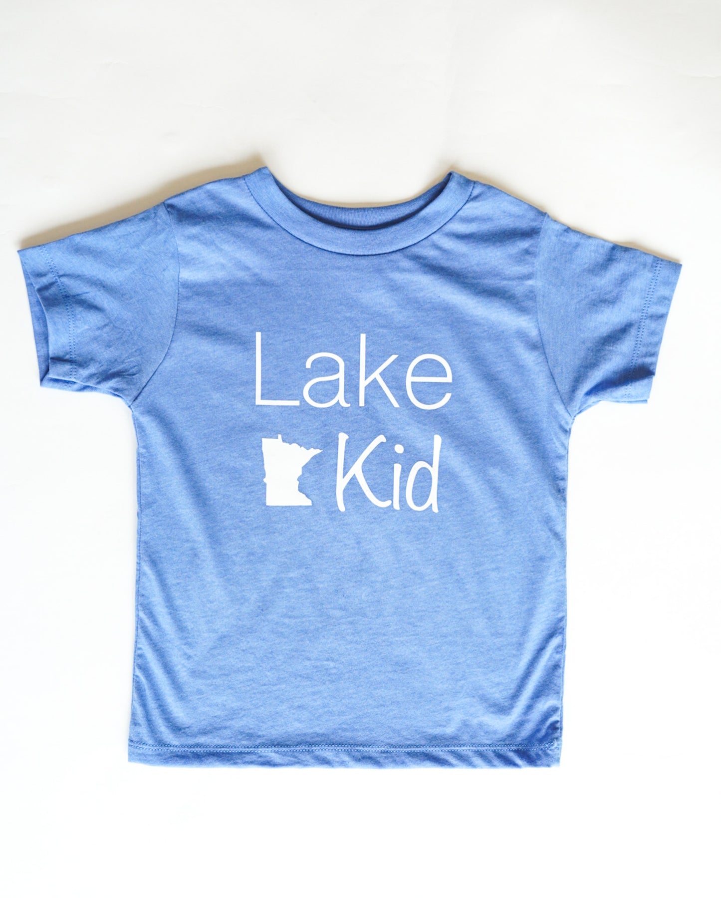 Lake Kid Tee- Blue