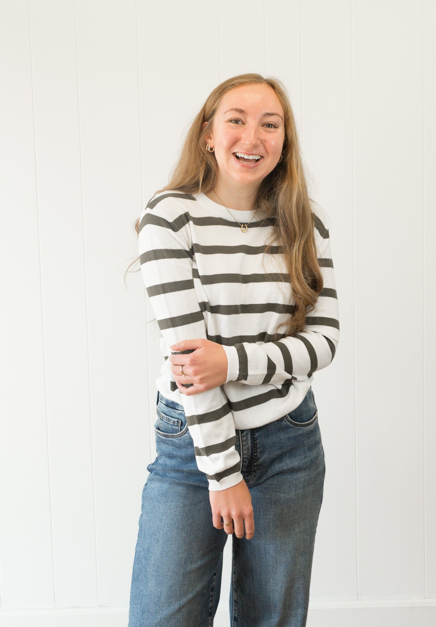 Palmer Striped Pullover