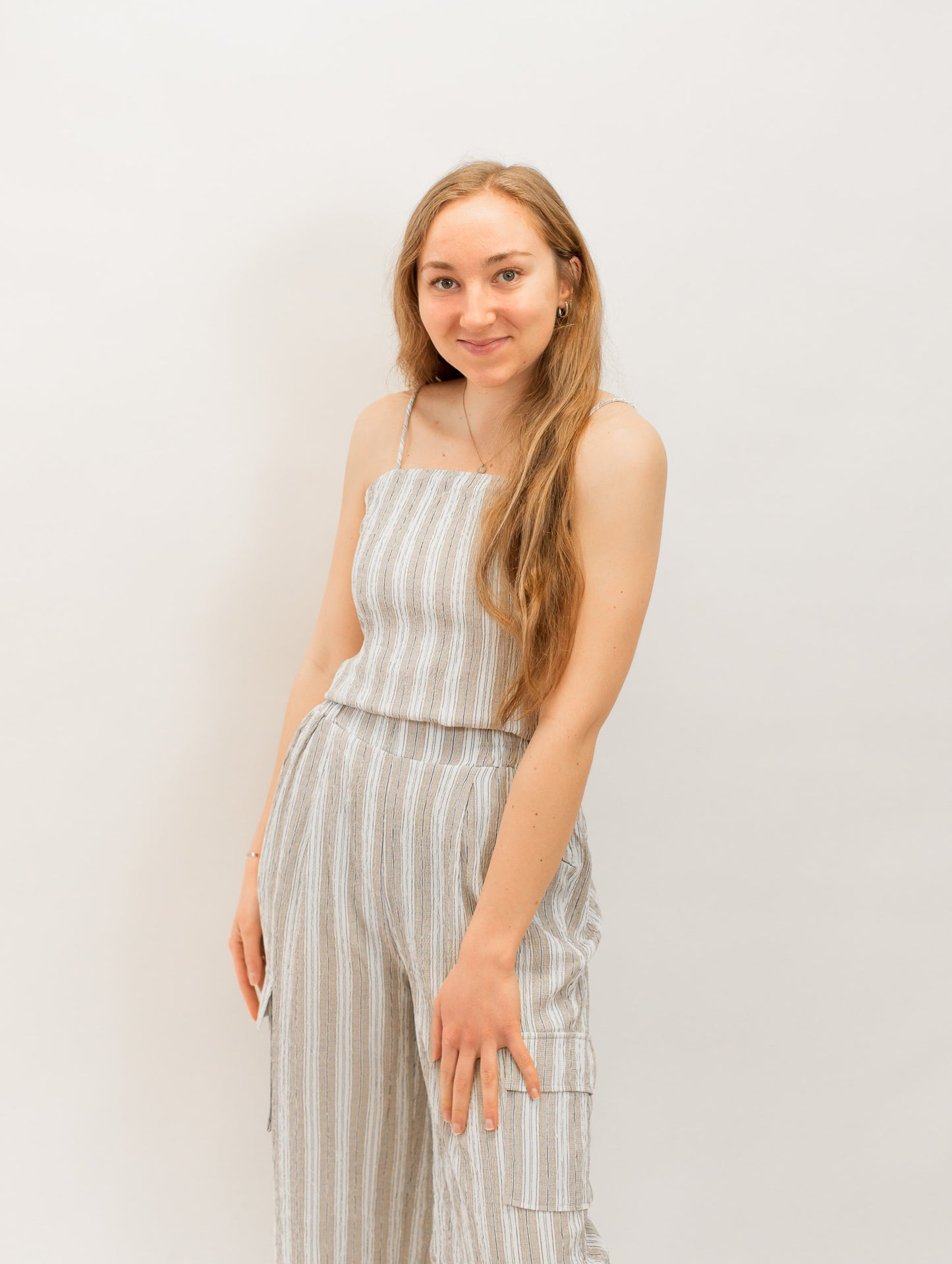 Coastal Stripe Crop Top