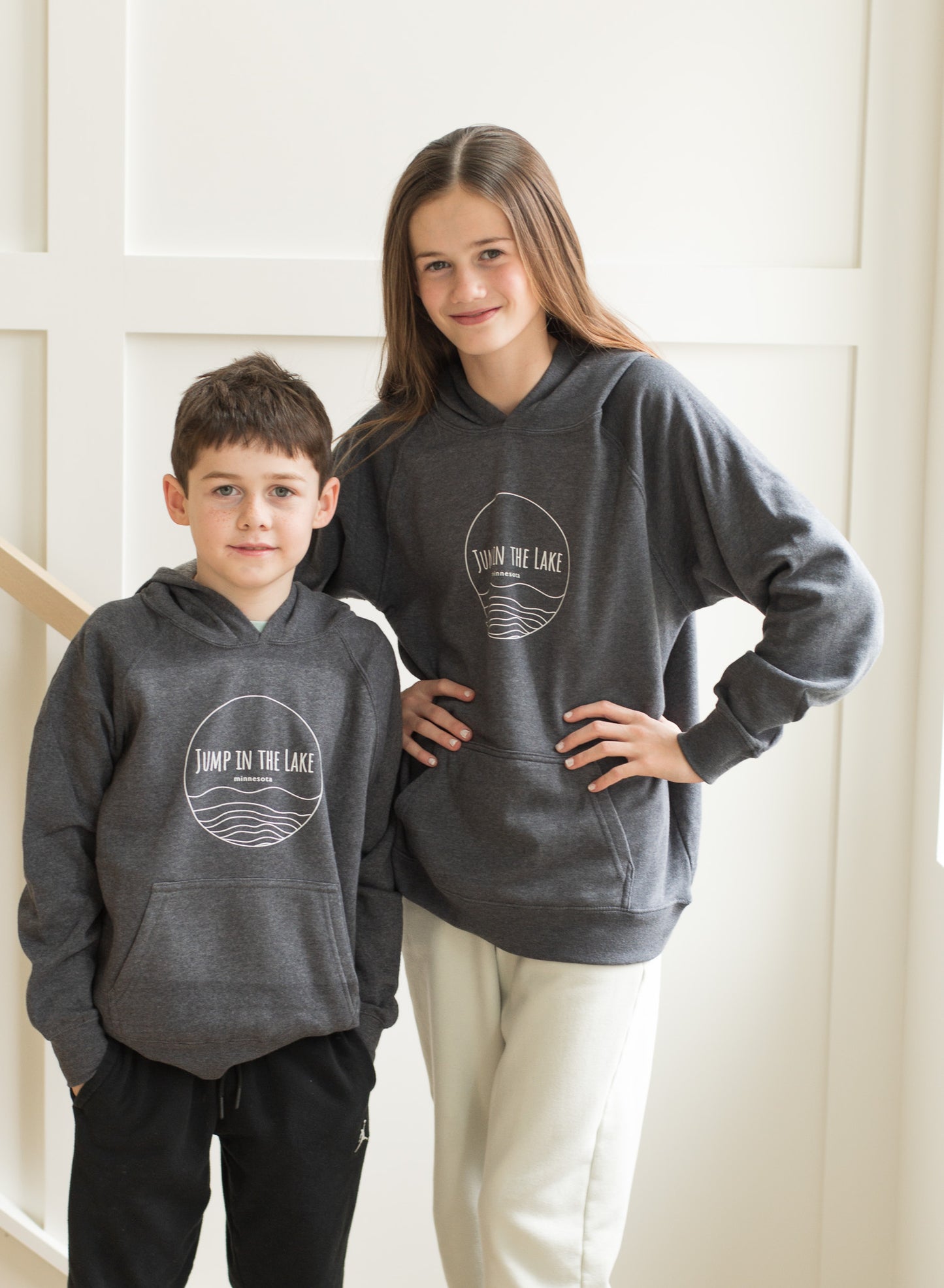 Jump in the Lake Hoodie- Midnight Navy