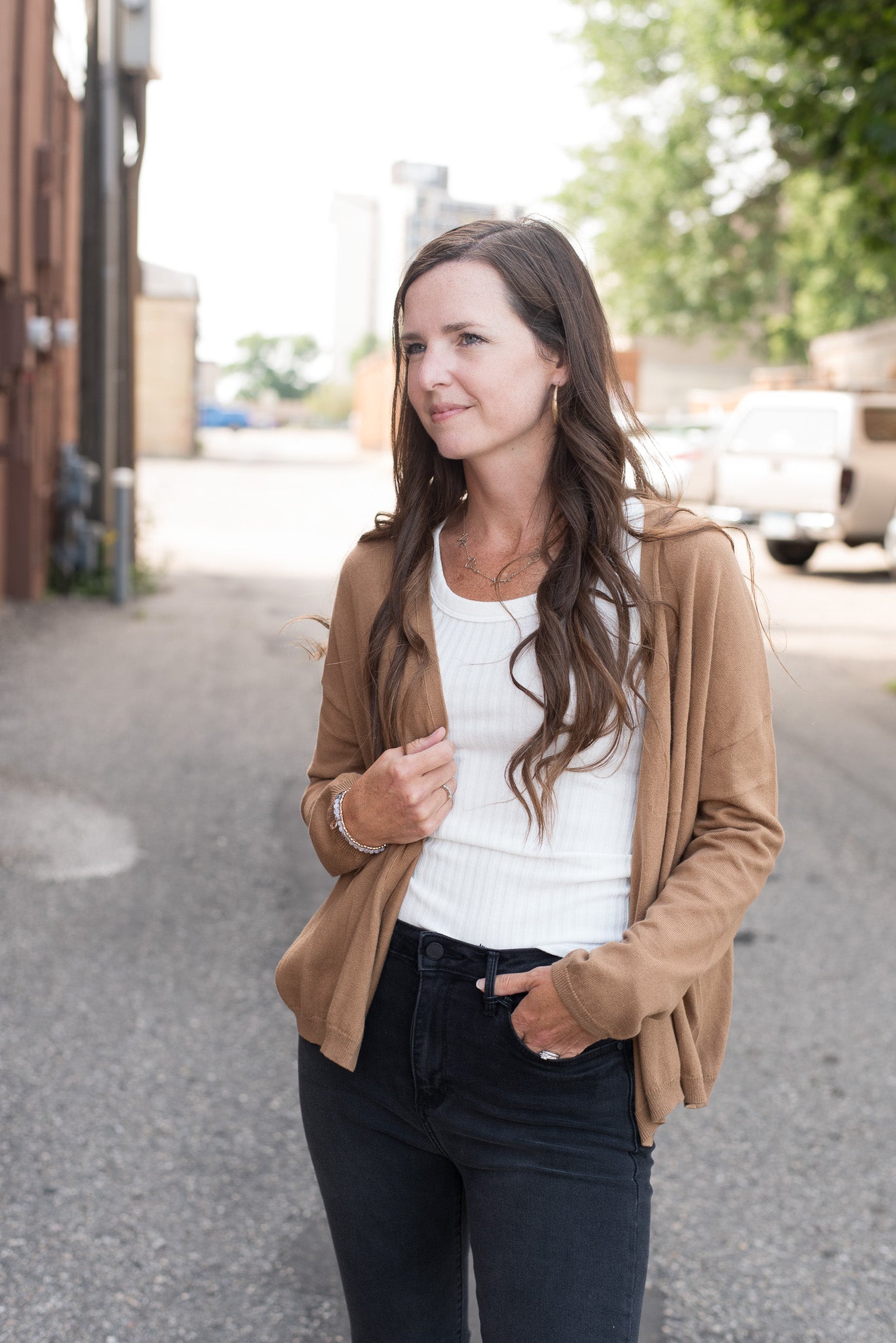Palmer Open Cardi