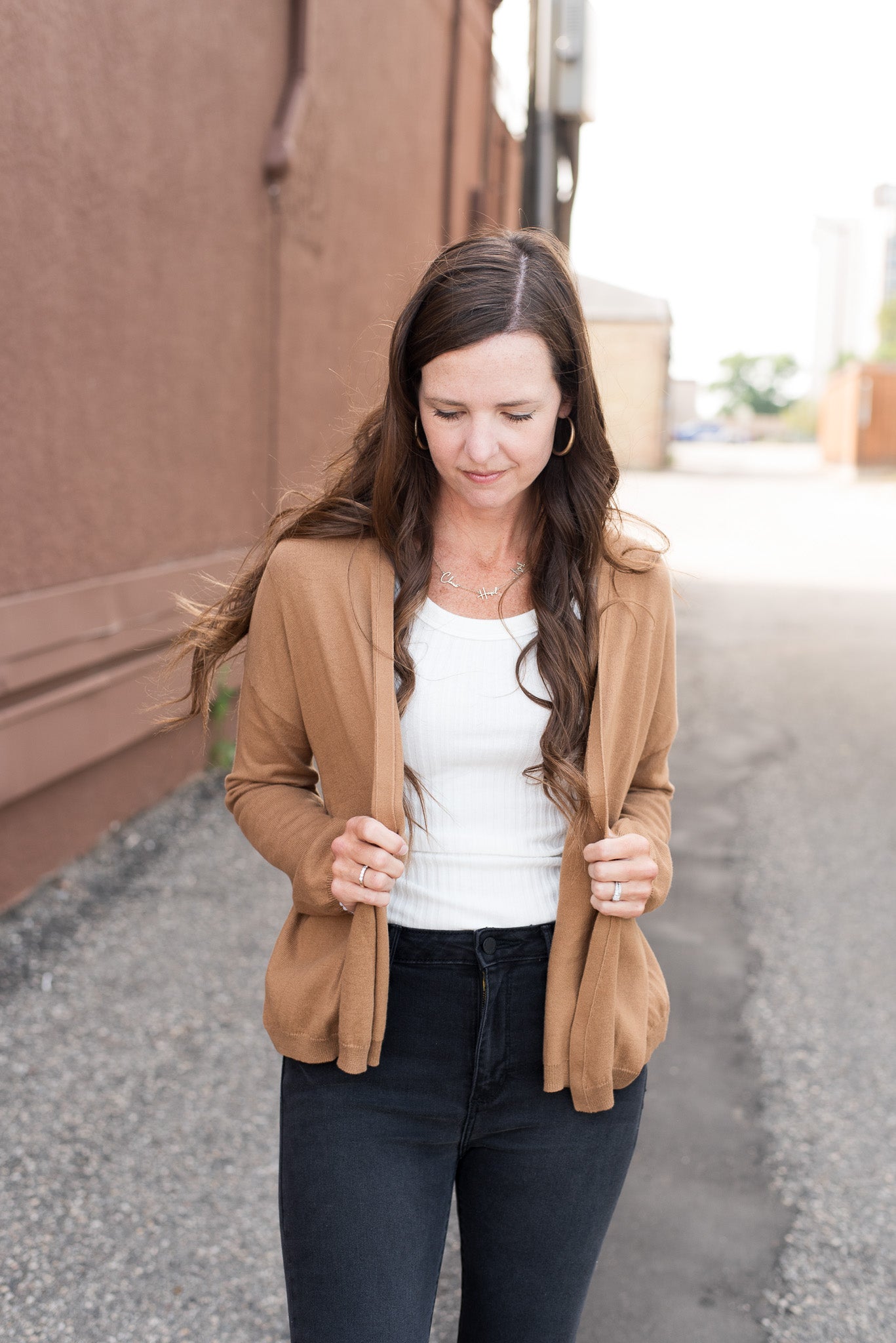 Palmer Open Cardi