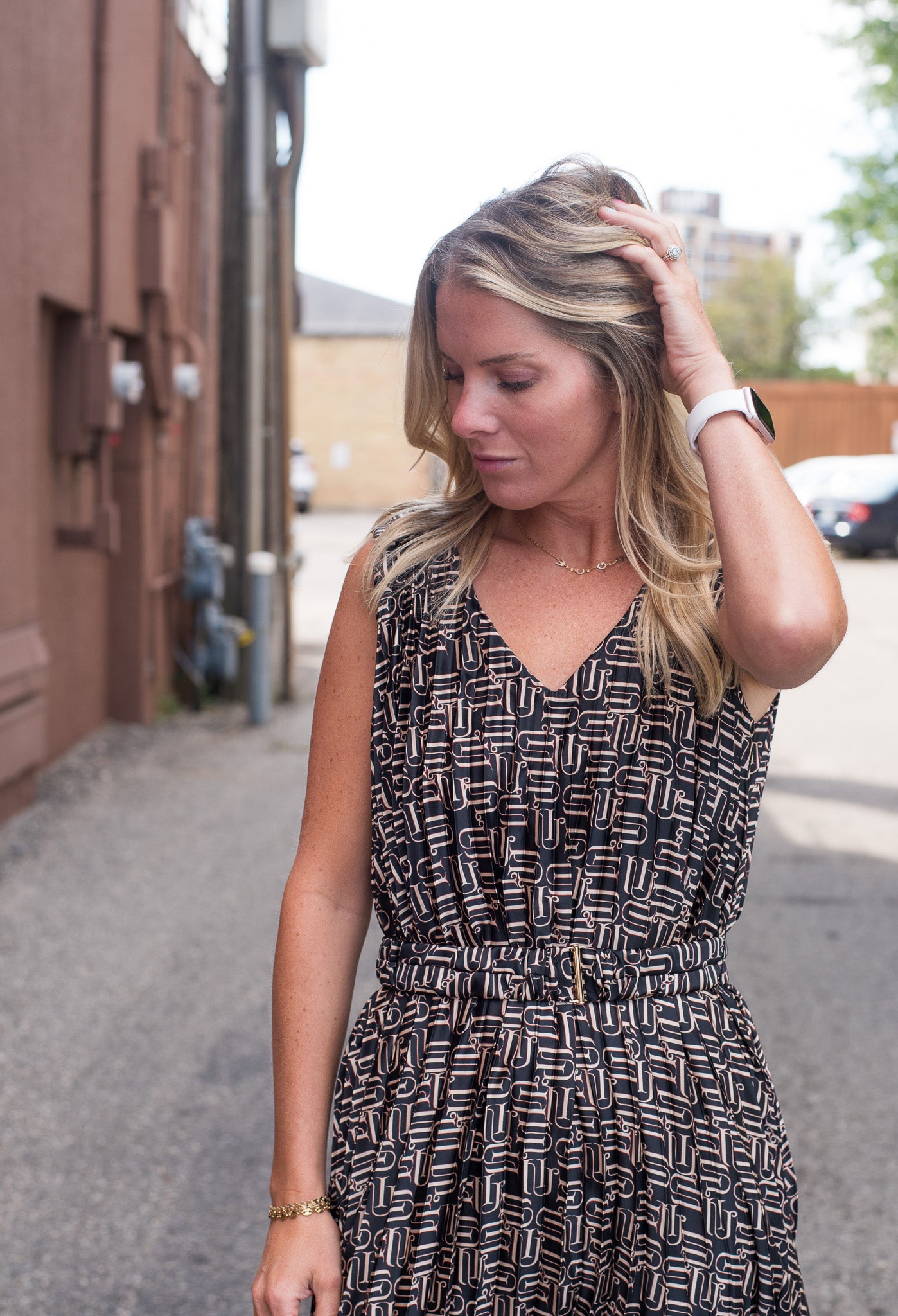 Highbrow Pleat Dress