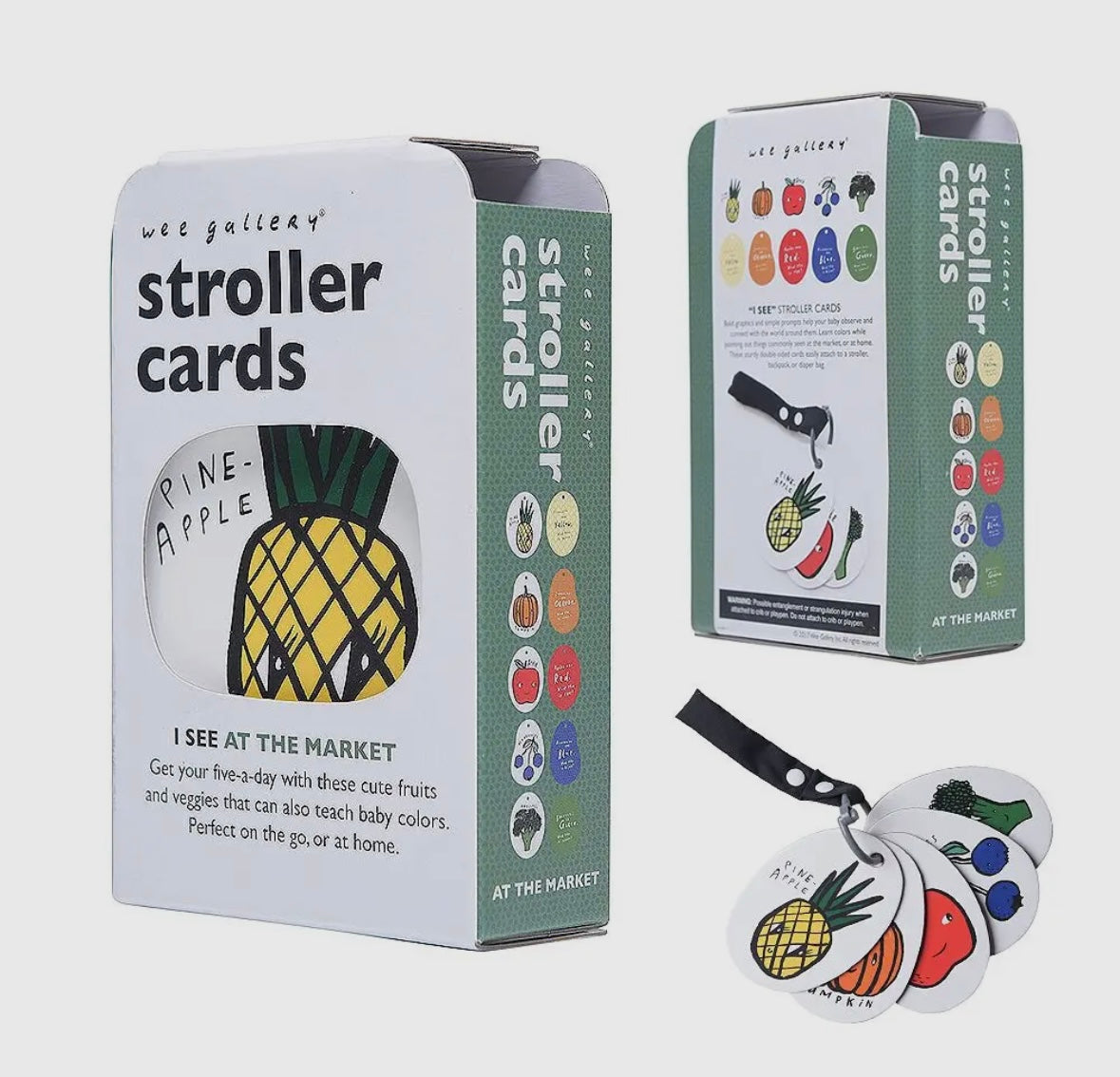 Stroller Cards - I See at the Market