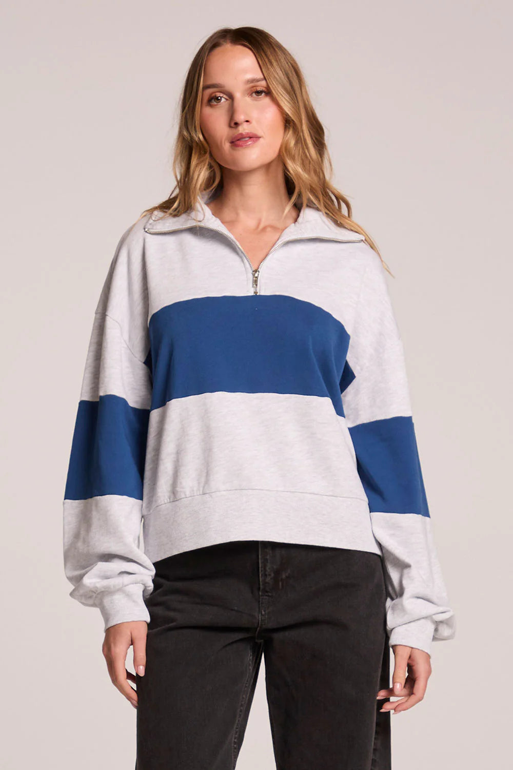 Jaime Half Zip- Admiral