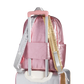 Kane Kids Travel Backpack- Pink/Silver - Lulie