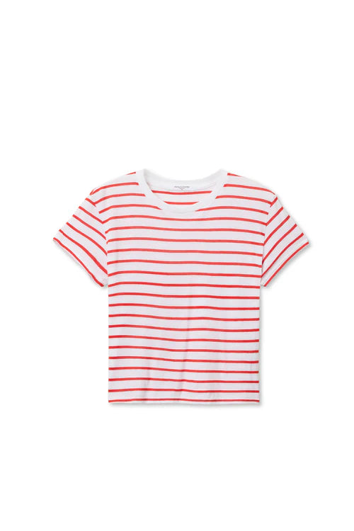 Everett Jersey Striped Short Sleeve Tee