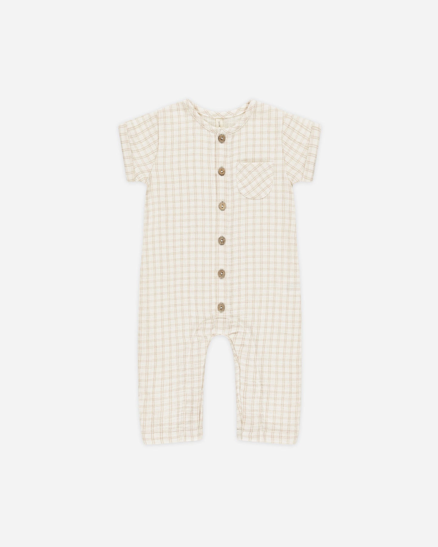Charlie Jumpsuit- Oat Check