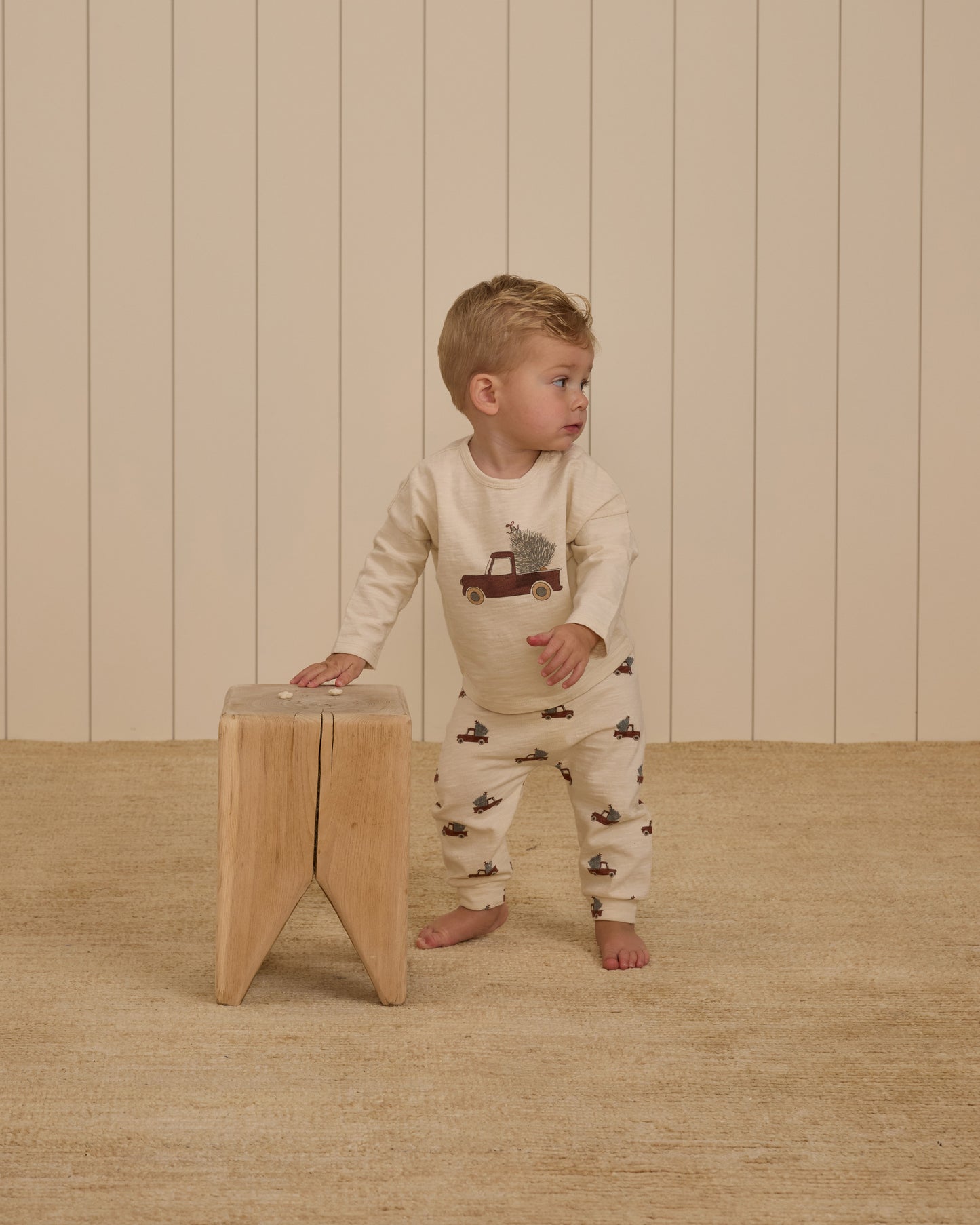 Long Sleeve Tee + Pant Set- Trucks