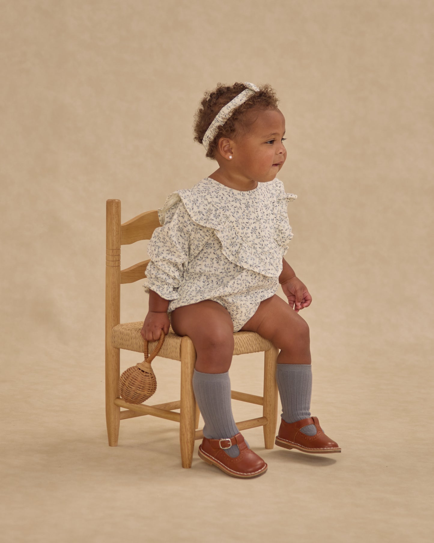 Winnie Romper- Blue Vines