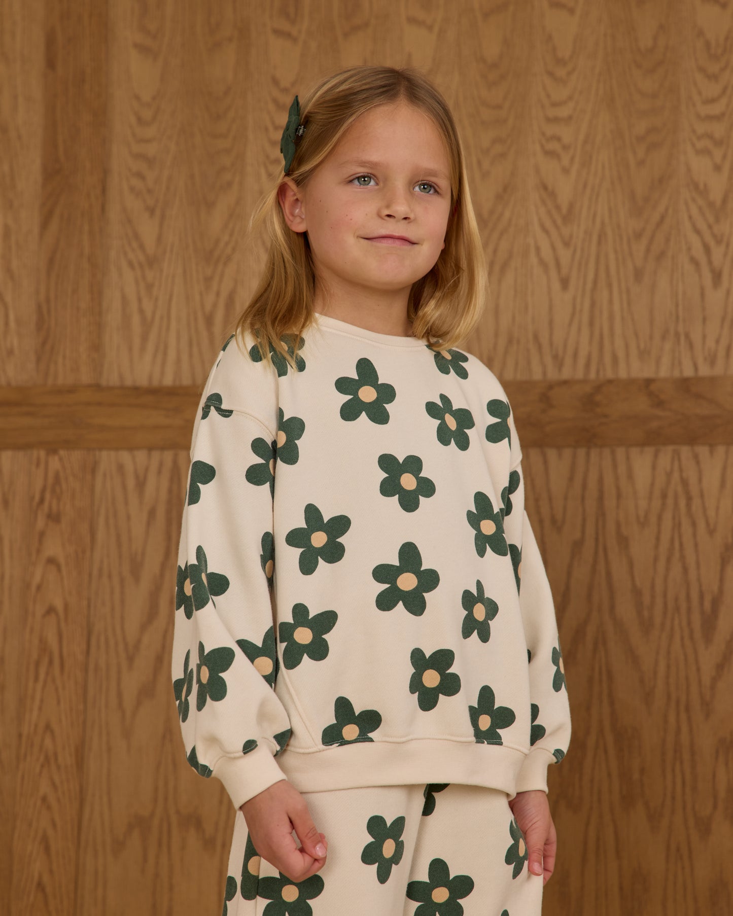 Oversized Sweatshirt- Daisy