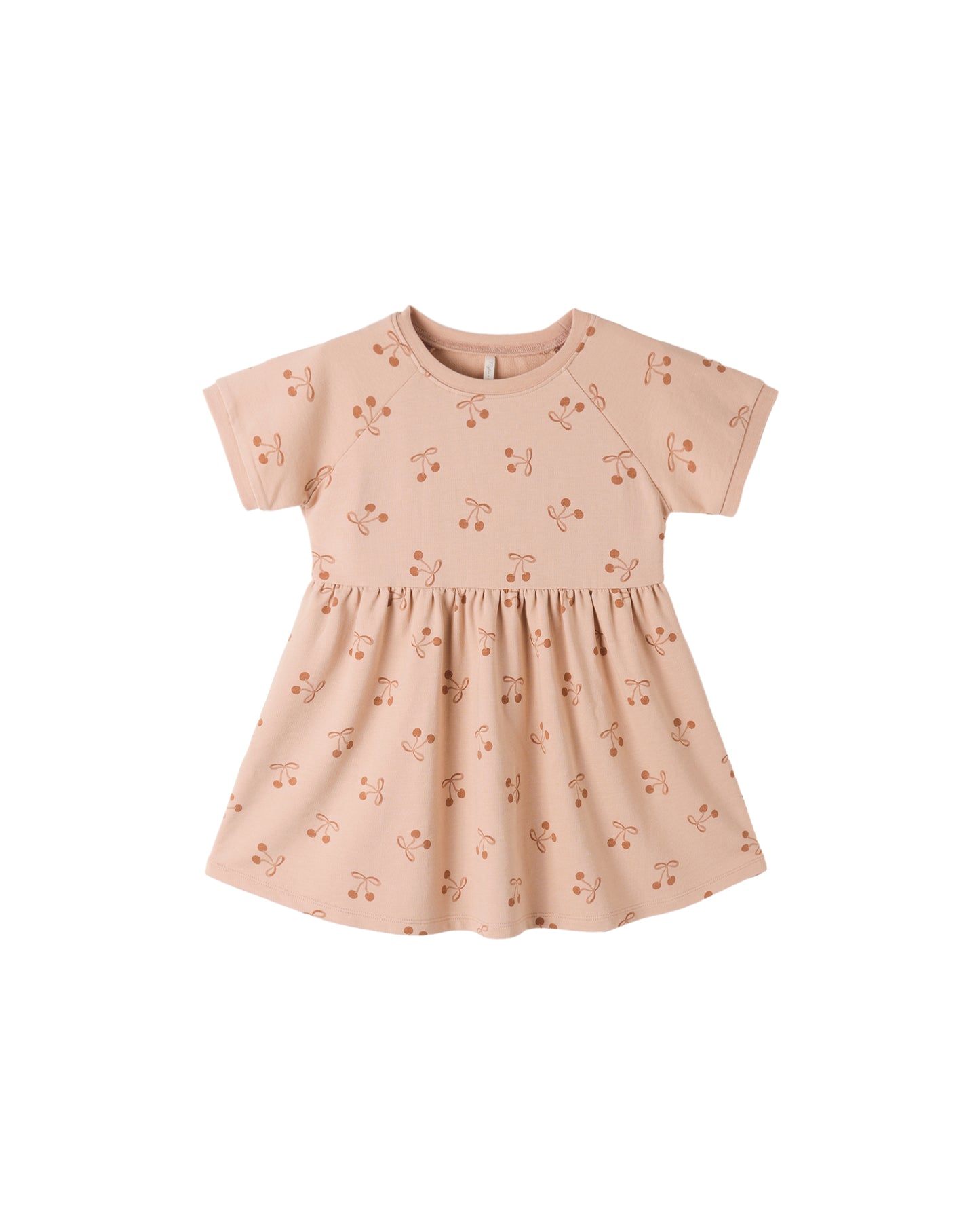 Raglan Dress- Cherry Bows