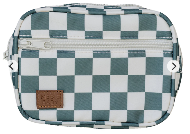 Green Checkered Mini Fanny Pack