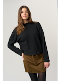 Sielo Cozy Seamed Mock Neck