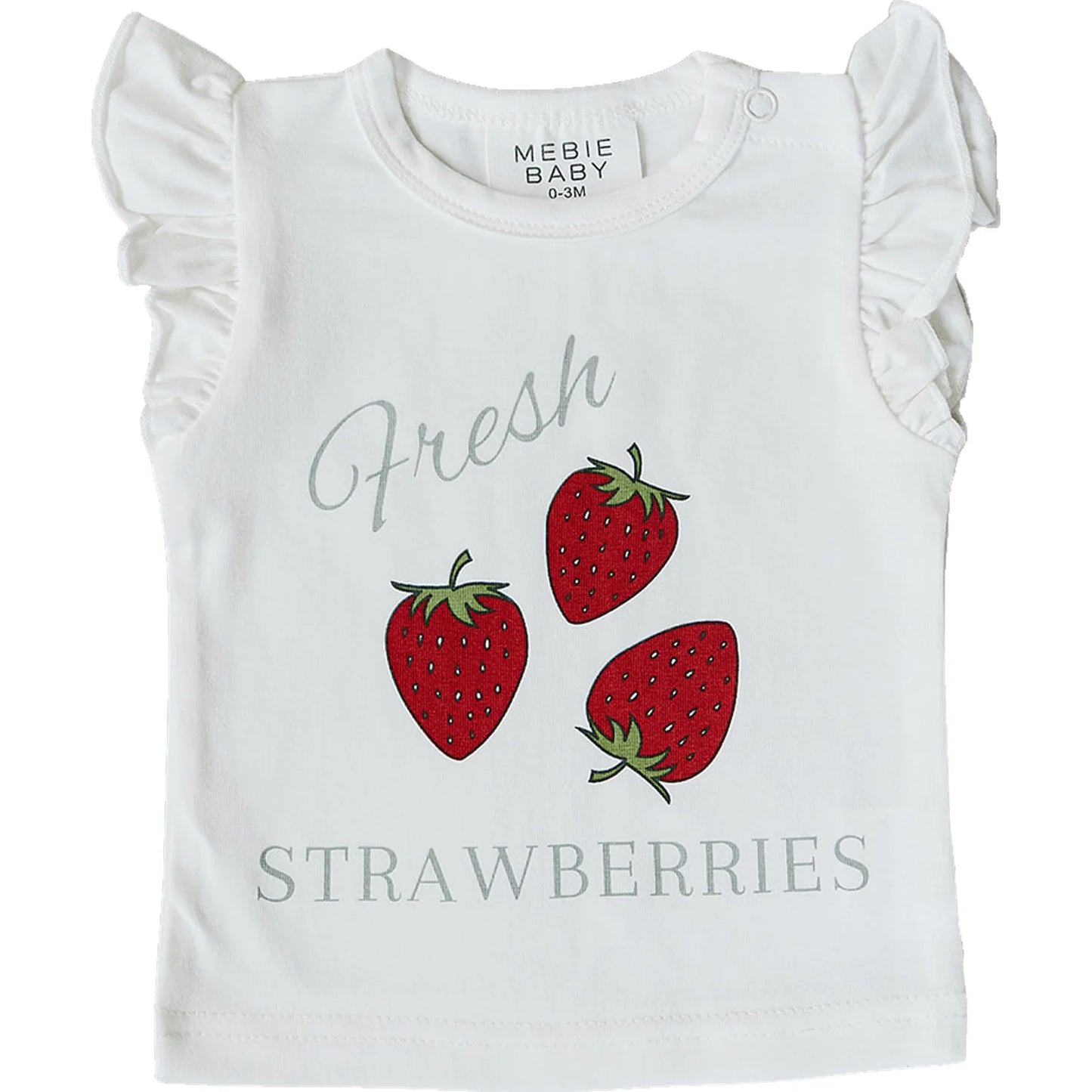 mebie baby strawberry tee