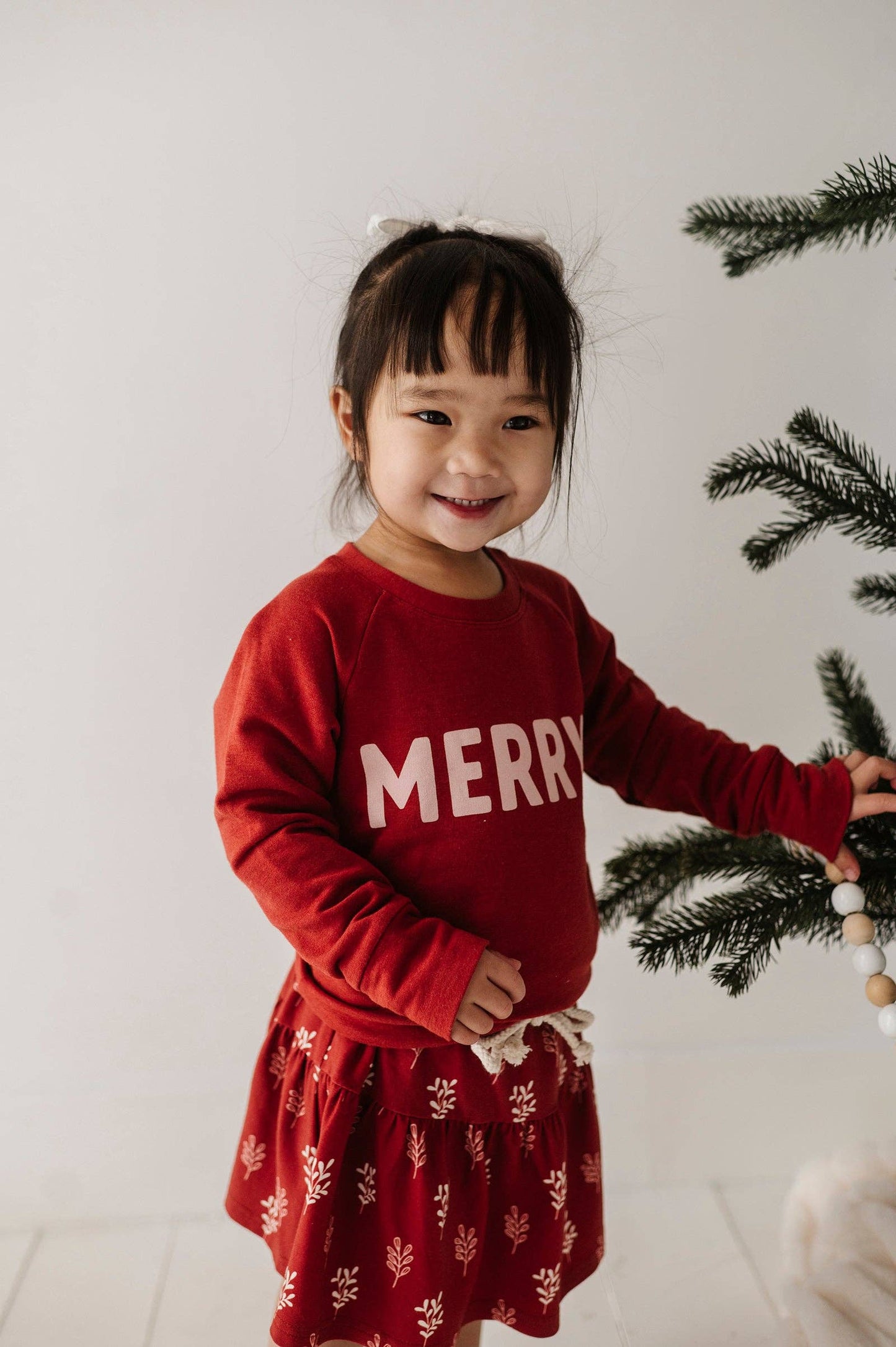 Raglan Holiday Sweatshirt