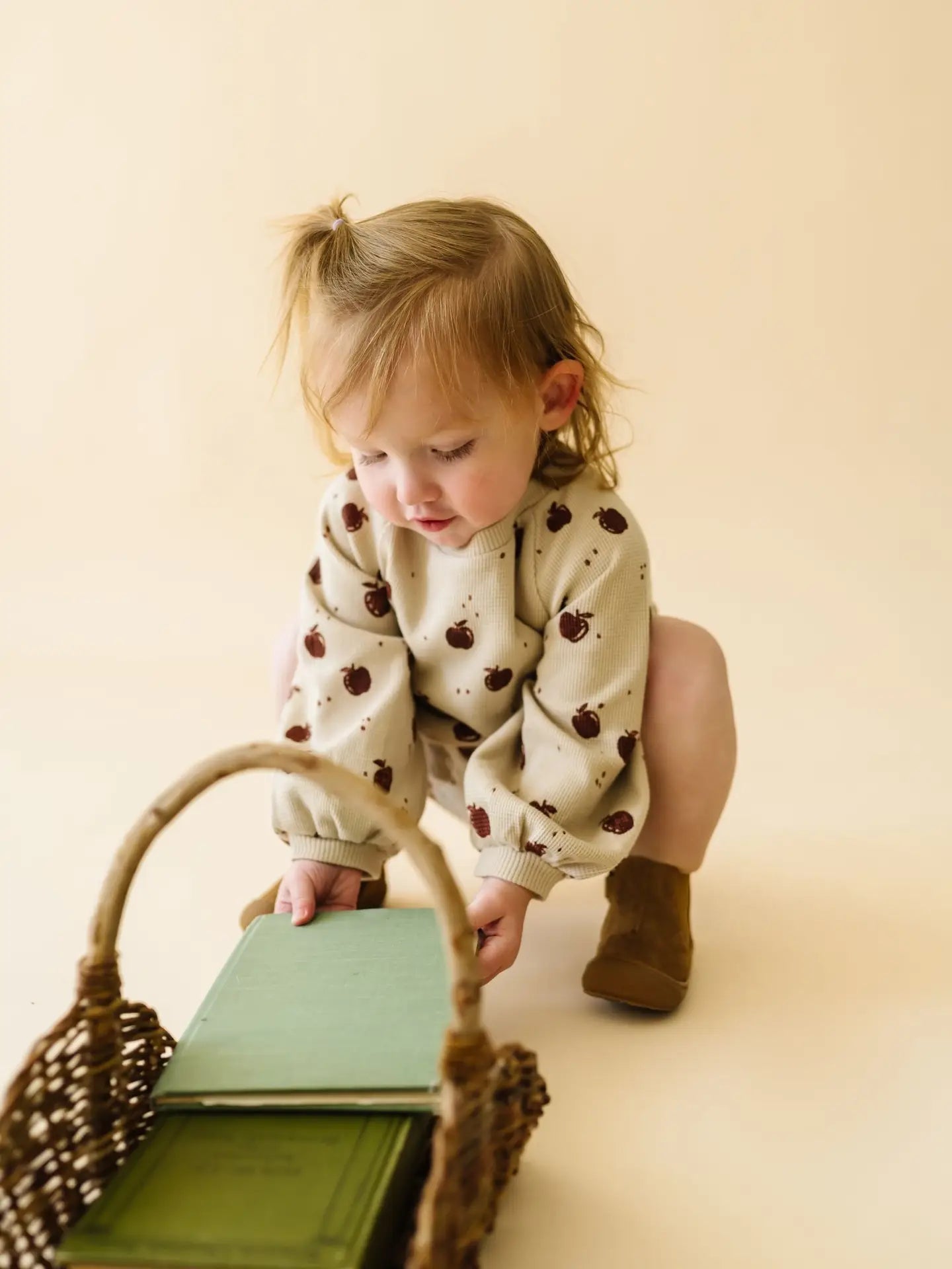 Organic Bubble Romper - Orchard