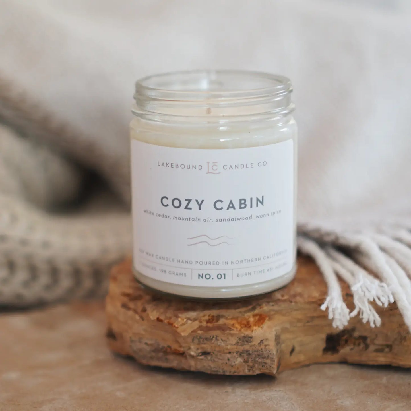 Cozy Cabin Soy Candle - Lulie